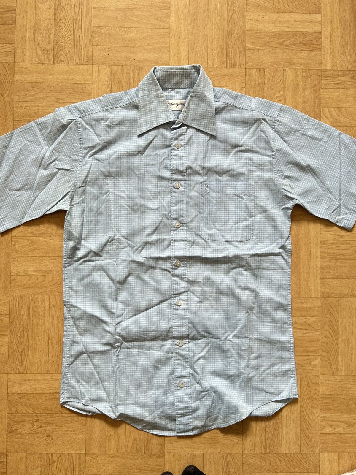 Yves Saint Laurent YSL YVES SAINT LAURENT VINTAGE SHORT SLEEVE SHIRT SIZE S Size US S / EU 44-46 / 1 - 2 Thumbnail