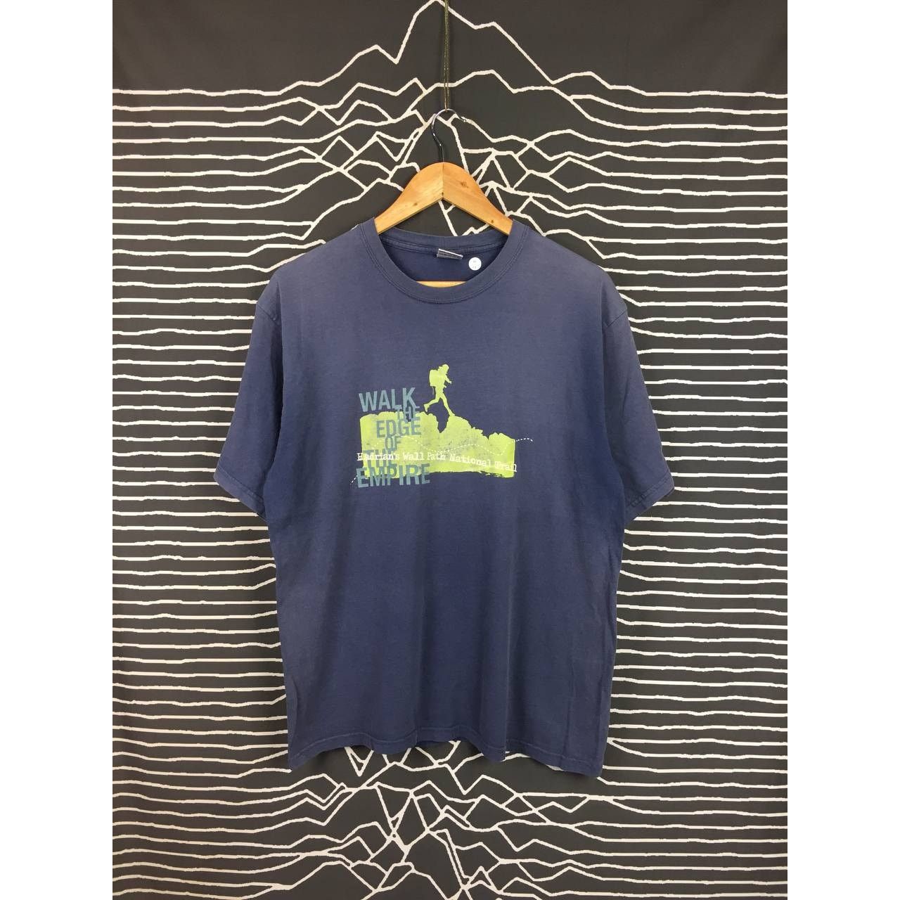 Jerzees × Vintage Vtg 00s Hadrian's Wall Path National Trail Tee Size M Size US M / EU 48-50 / 2 - 2 Thumbnail