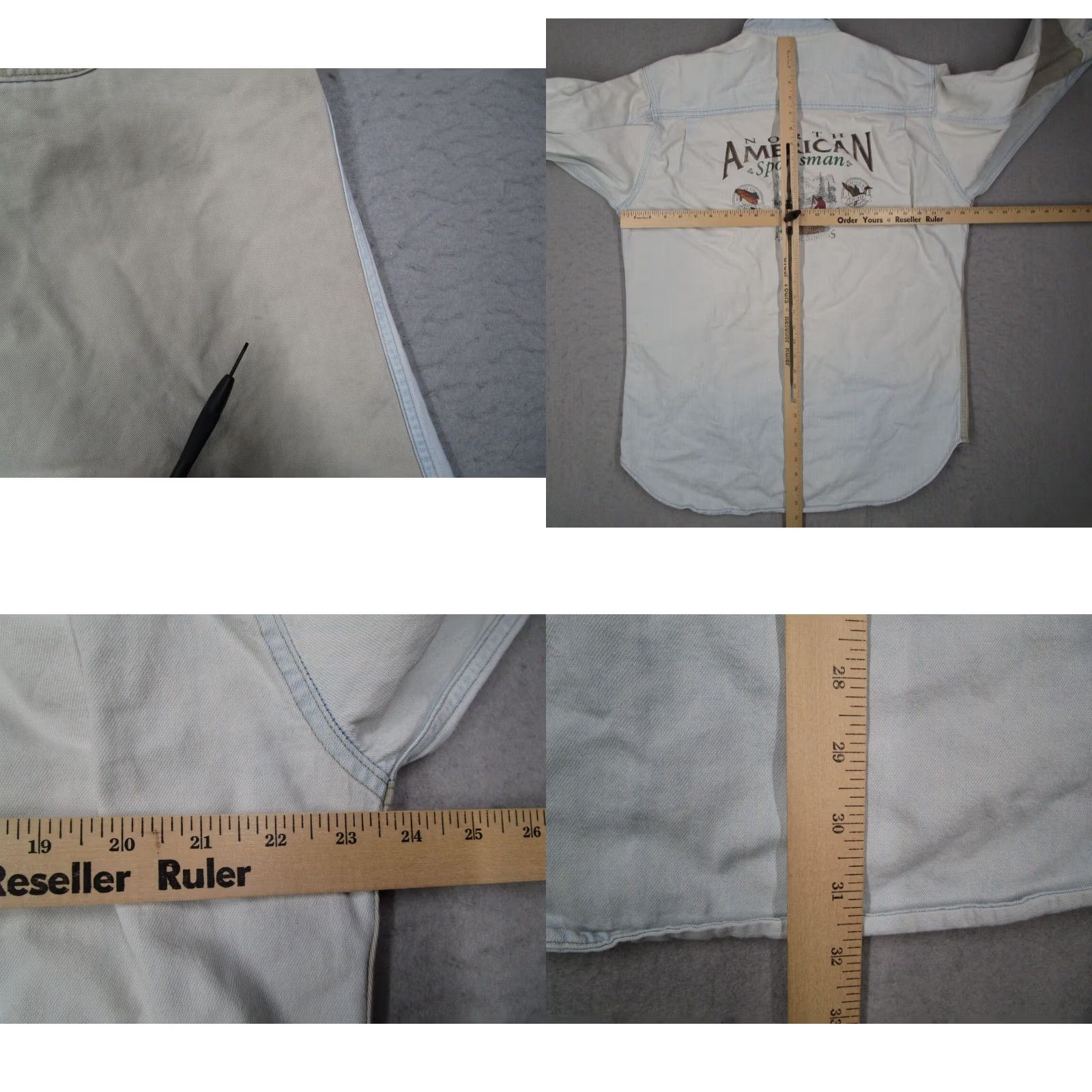Vintage VINTAGE Woolrich American Sportsman Fishing Shirt Mens Large Beige Cotton Button Up Size US L / EU 52-54 / 3 - 8 Thumbnail
