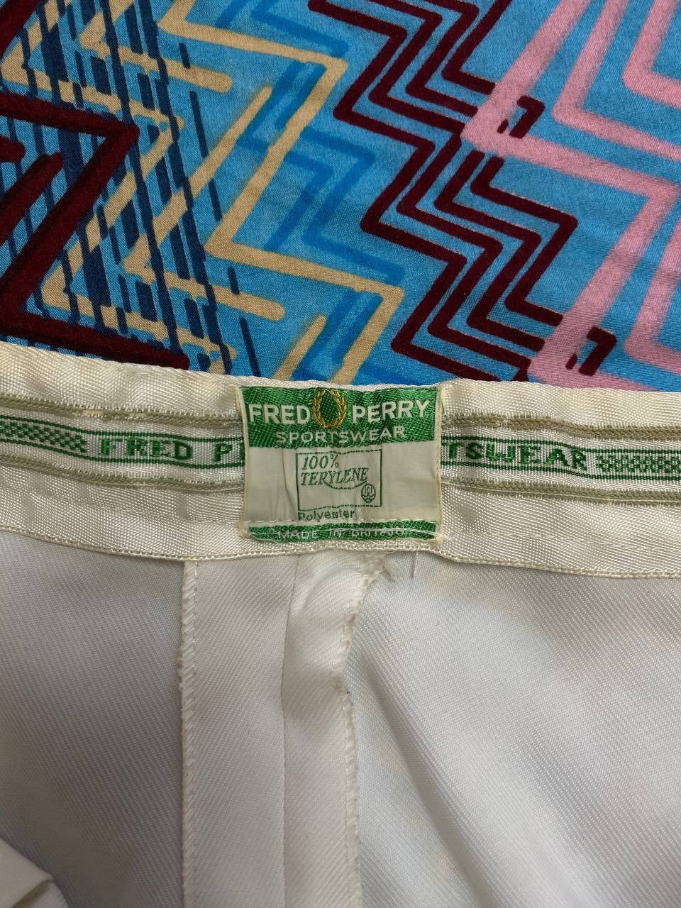 Fred Perry × Vintage Fred Perry Vintage White Tennis Shorts Men's Size US 38 / EU 54 - 2 Thumbnail