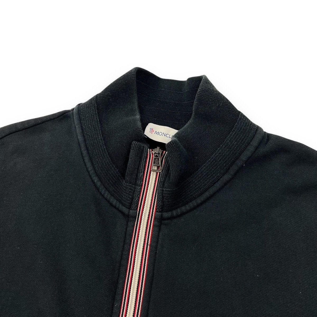 Moncler Moncler Black Full Zip Sweatshirt Size US XL / EU 56 / 4 - 3 Thumbnail