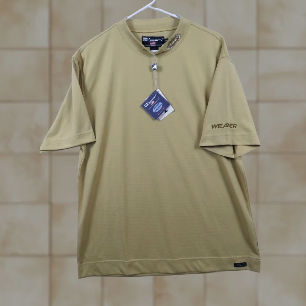 Vintage Pro Celebrity Shirt Polo Men M Short Sleeve Gold NWT Crew Neck Zelcon Shirt Medium Men’s NWT Size US M / EU 48-50 / 2 - 1 Thumbnail