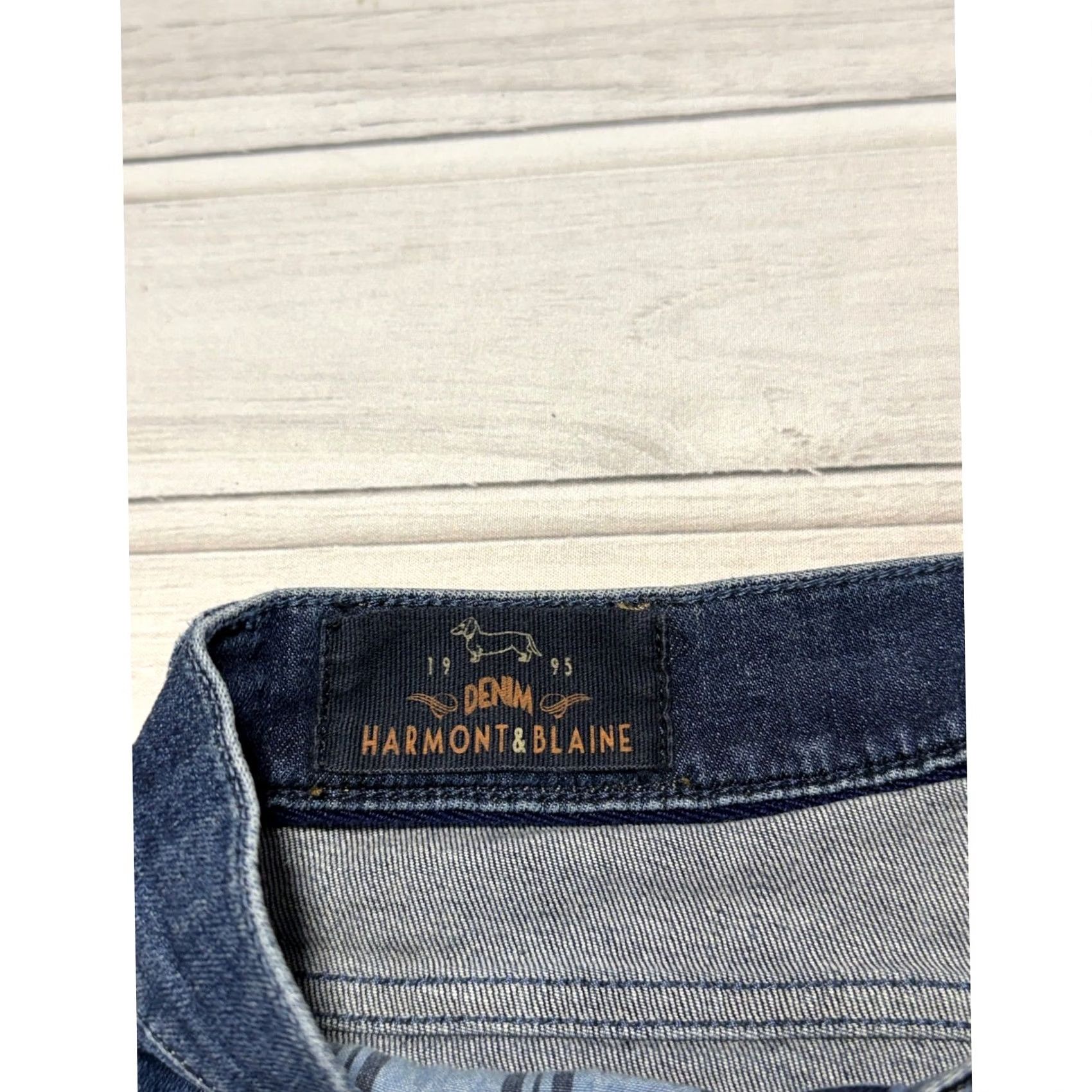 Harmont & Blaine Harmont & Blaine Jeans Mens 36 Blue Straight Leg Denim W1360 IE Made in EU Jeans Mens 36 Blue Straight Denim W1360 Size US 36 / EU 52 - 7 Thumbnail