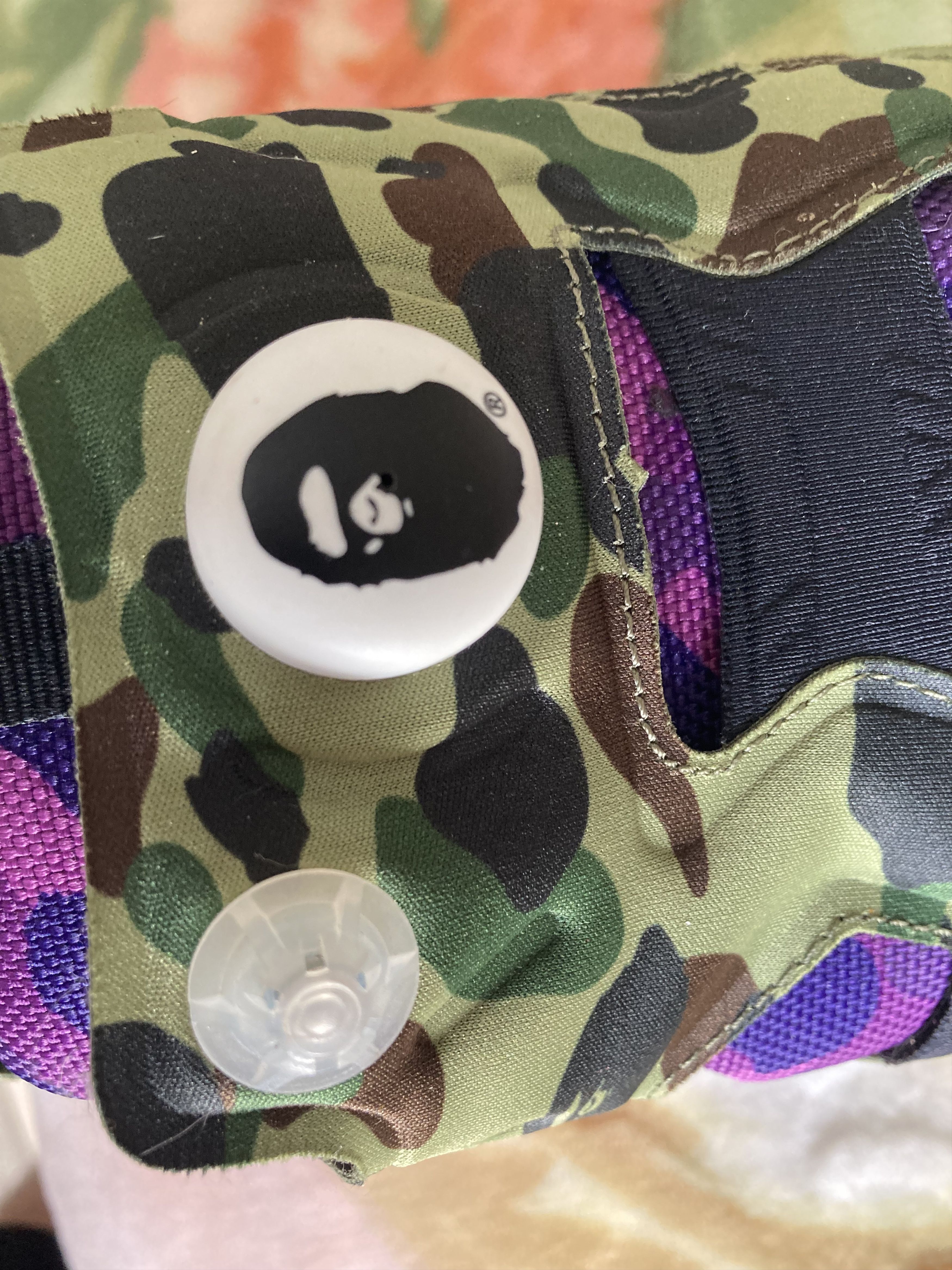 Nigo Bathing Ape Reebok Instapump Fury: Multicolor Camo Size US 10.5 / EU 43-44 - 6 Thumbnail