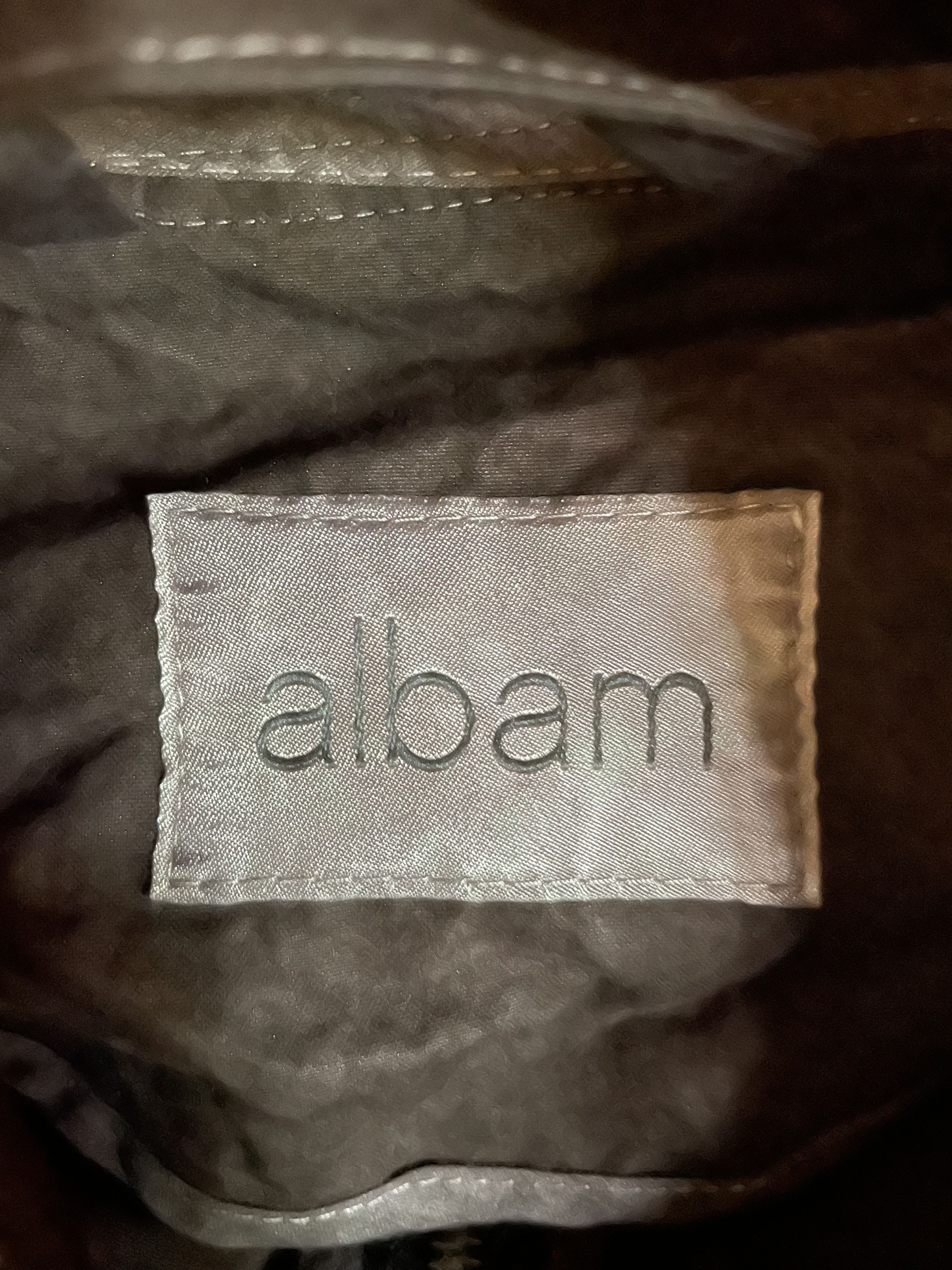 Albam Albam Cotton Hand-Dyed Charcoal Grey Distressed Jacket, Med Size US M / EU 48-50 / 2 - 6 Thumbnail