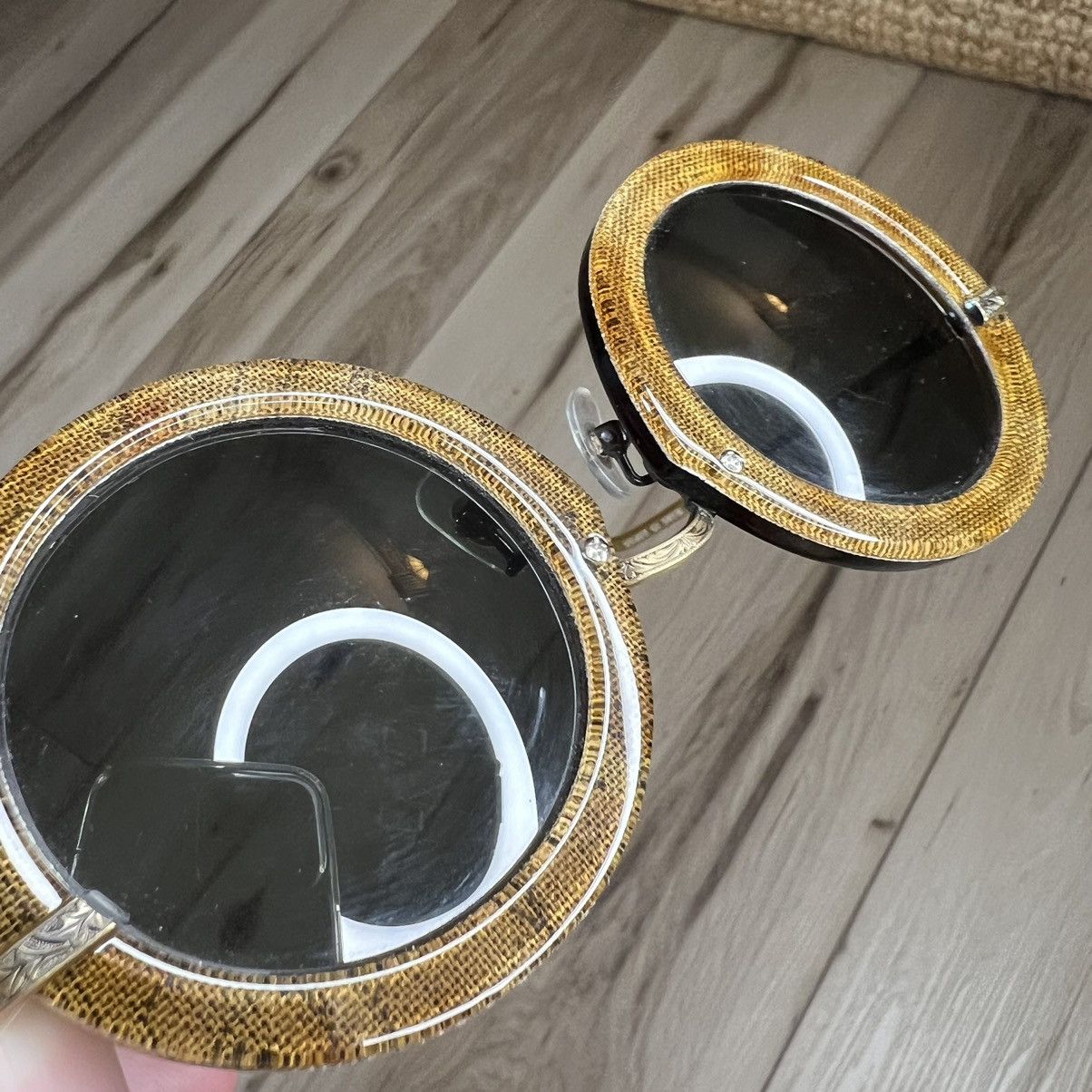 Japanese Brand × Kapital Kapital Sunglasses Circle Frame Brown Japan Size ONE SIZE - 10 Thumbnail