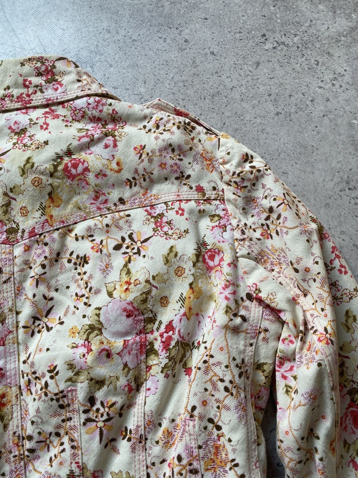 Moschino Moschino Quilted Lined Floral Print Hunting Jacket 40 Italy Size S / US 4 / IT 40 - 23 Thumbnail
