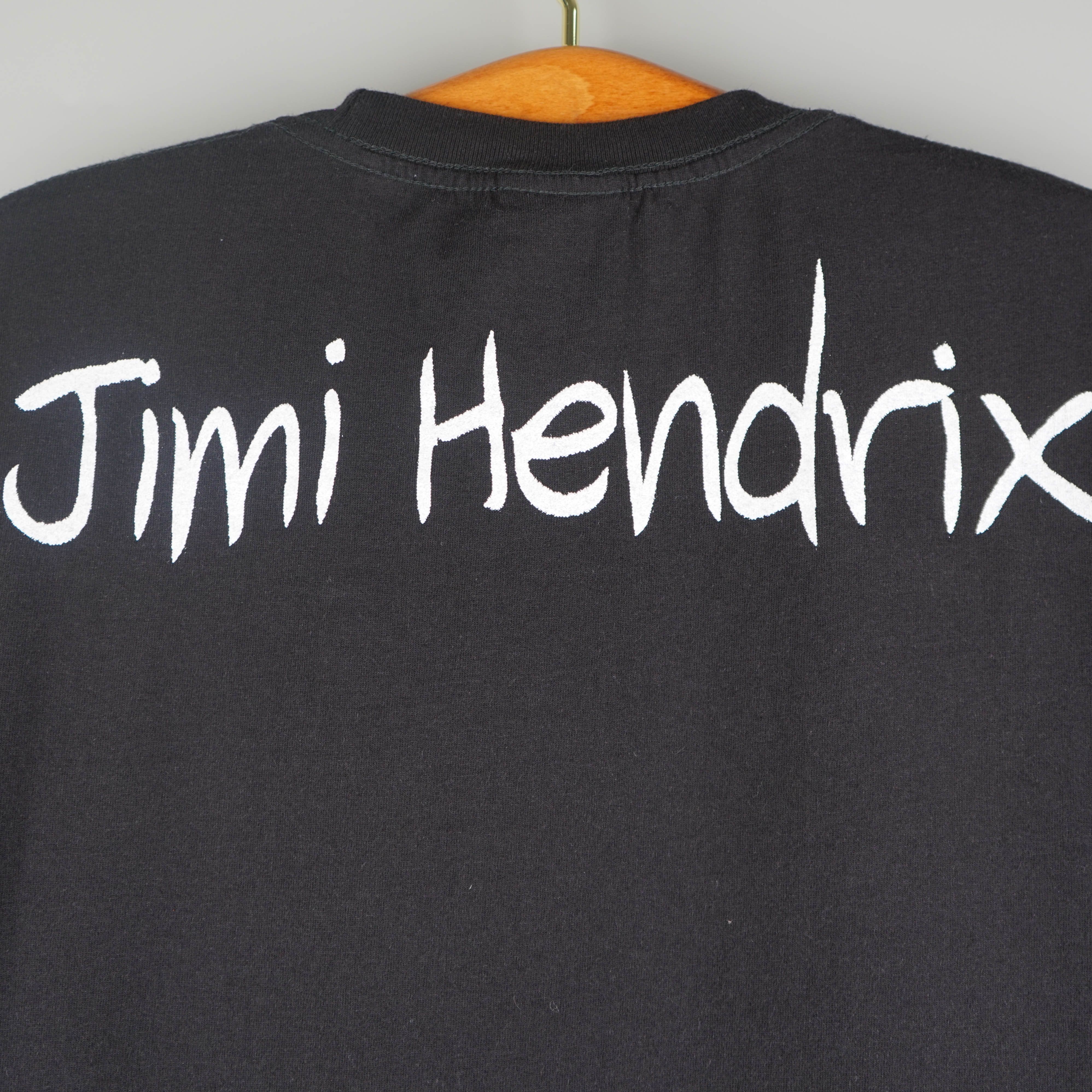 Band Tees × Jimi Hendrix × Vintage Vintage 1990s Jimi Hendrix T-Shirt Size US L / EU 52-54 / 3 - 5 Thumbnail