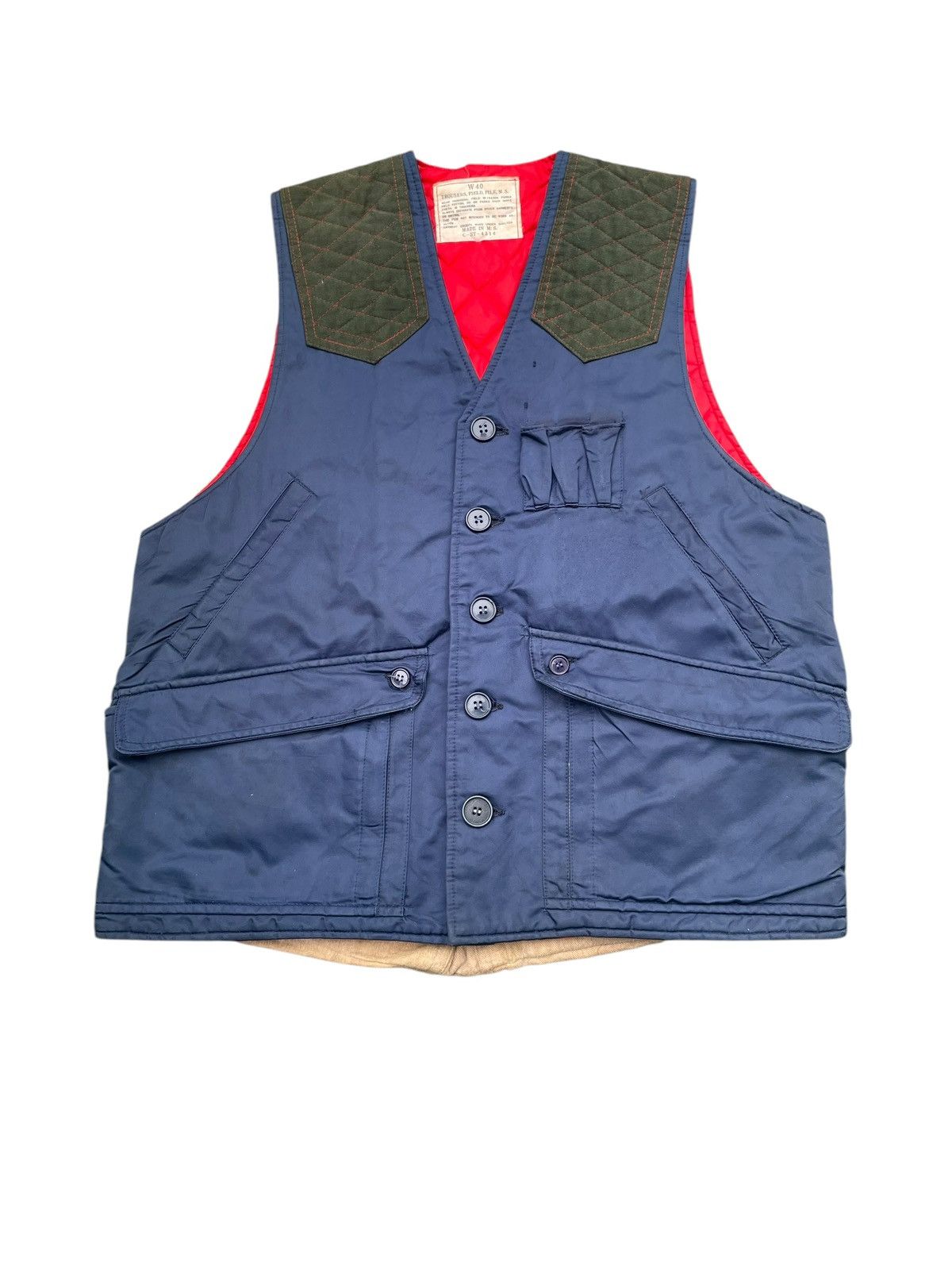 Vintage W40 Hunting Vest
