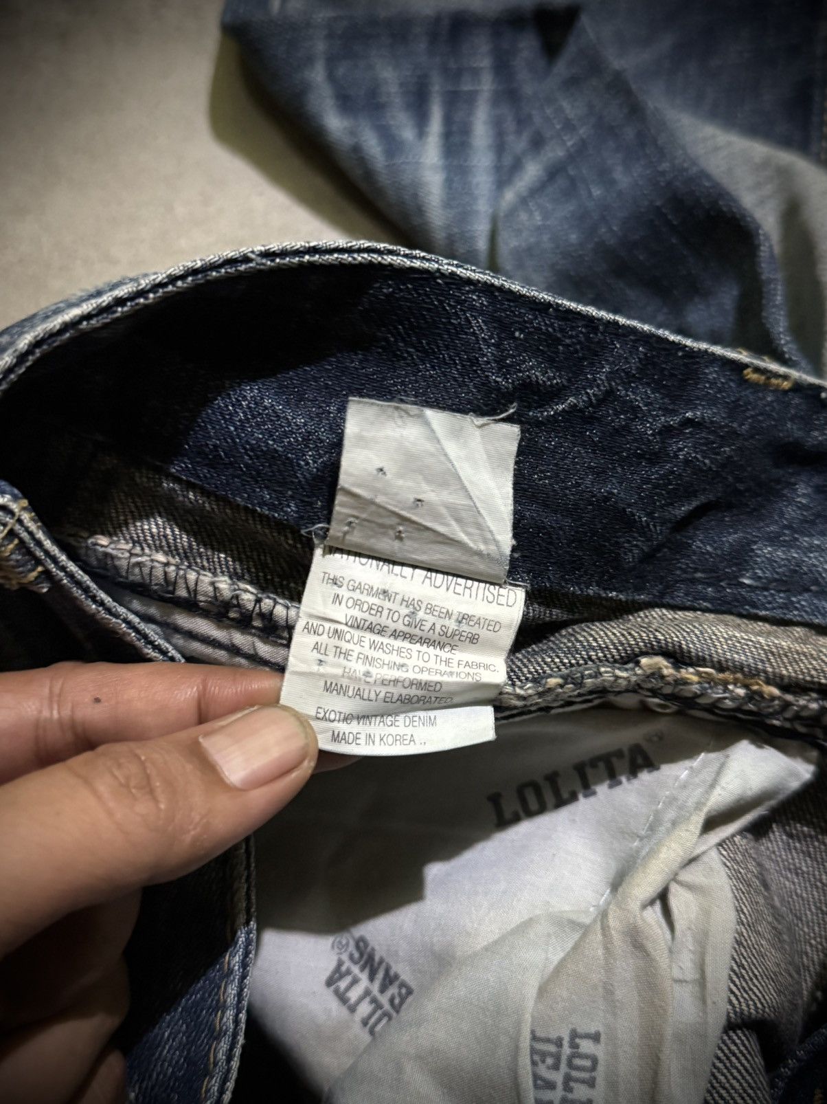 Japanese Brand LOLITA JEANS IFSIXWASNINE DISTRESSED BOOTCUT JEANS Size US 32 / EU 48 - 11 Thumbnail