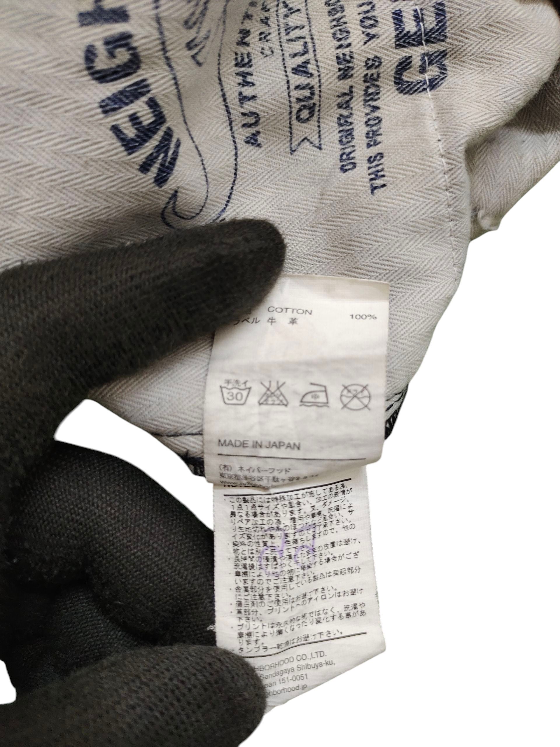 Neighborhood × Wtaps Neighborhood Dp-Mid Selvedge Patchwork Distress Denim Jeans Size US 34 / EU 50 - 13 Thumbnail
