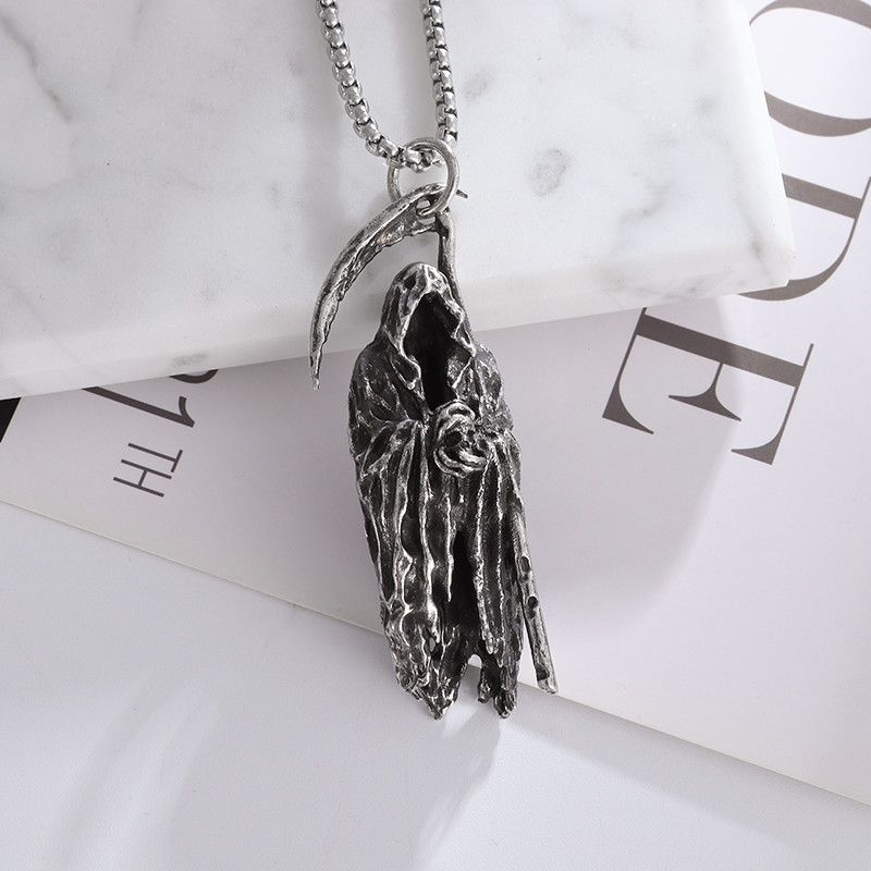 Jewelry Hell Death Gothic Mysterious Devil Punk Halloween Necklace Size ONE SIZE - 3 Thumbnail