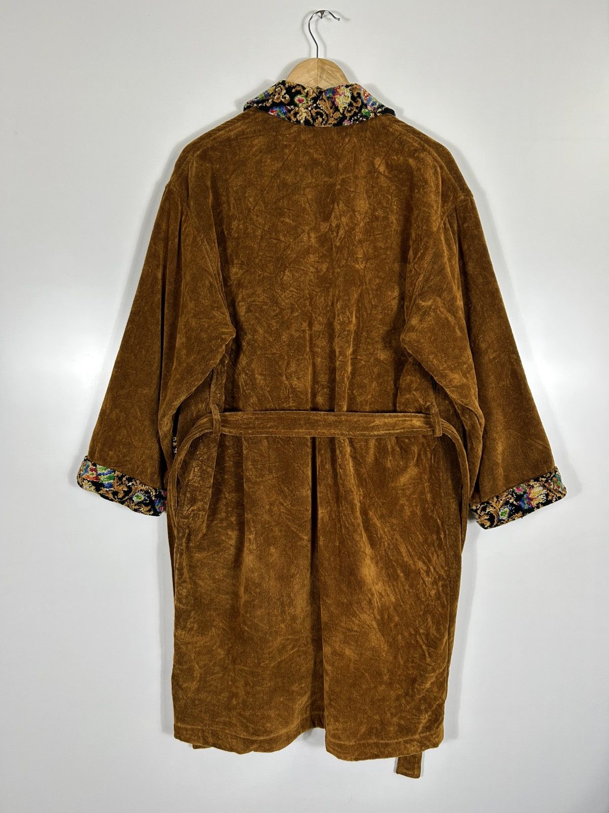 MCM 🔥MCM Tapestry Collar Monogram Unisex Bath Rob Jacket Size US L / EU 52-54 / 3 - 14 Thumbnail