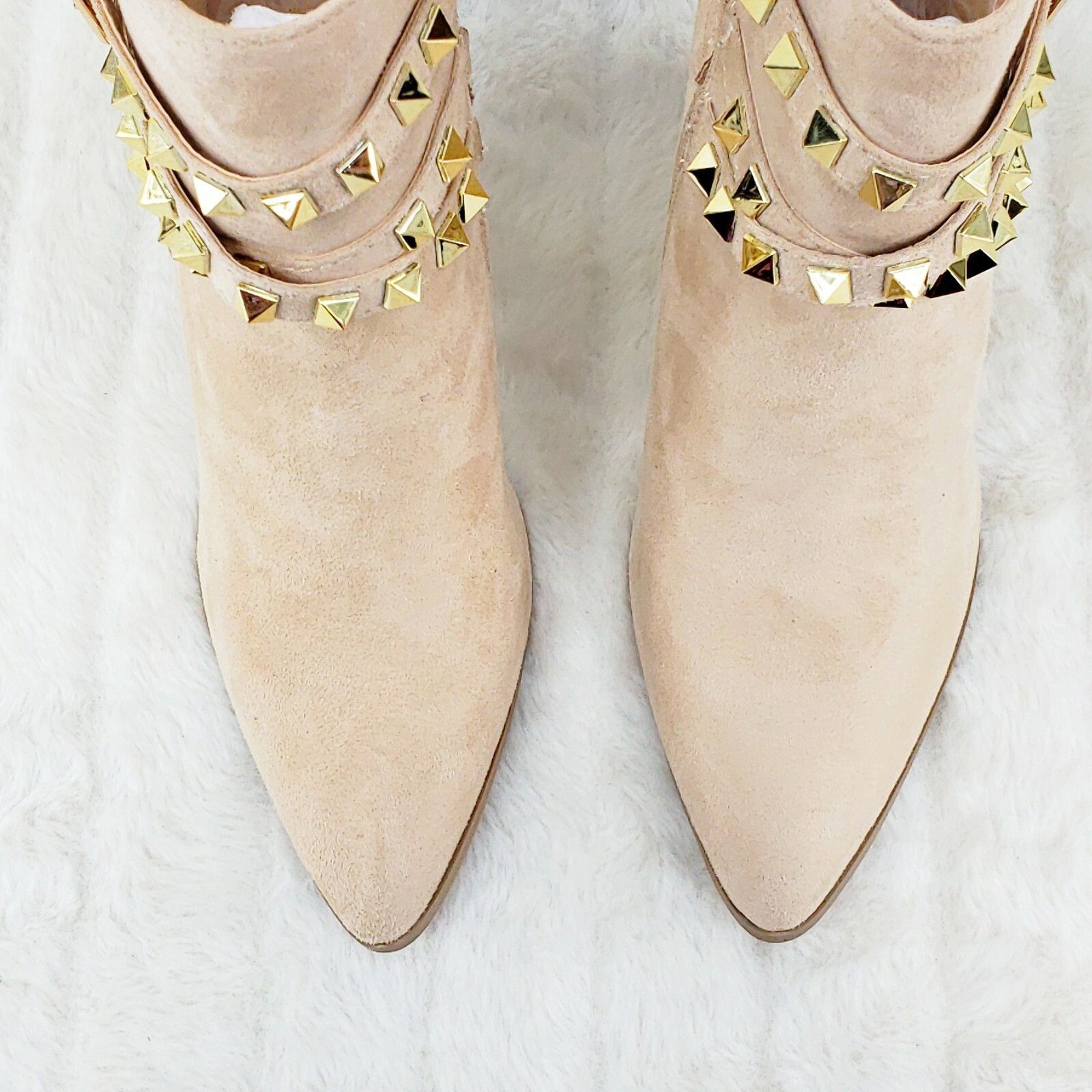 Other Classic Western Designer Cowboy Style Studded Strap Ankle Bo Size US 9 / IT 39 - 8 Thumbnail