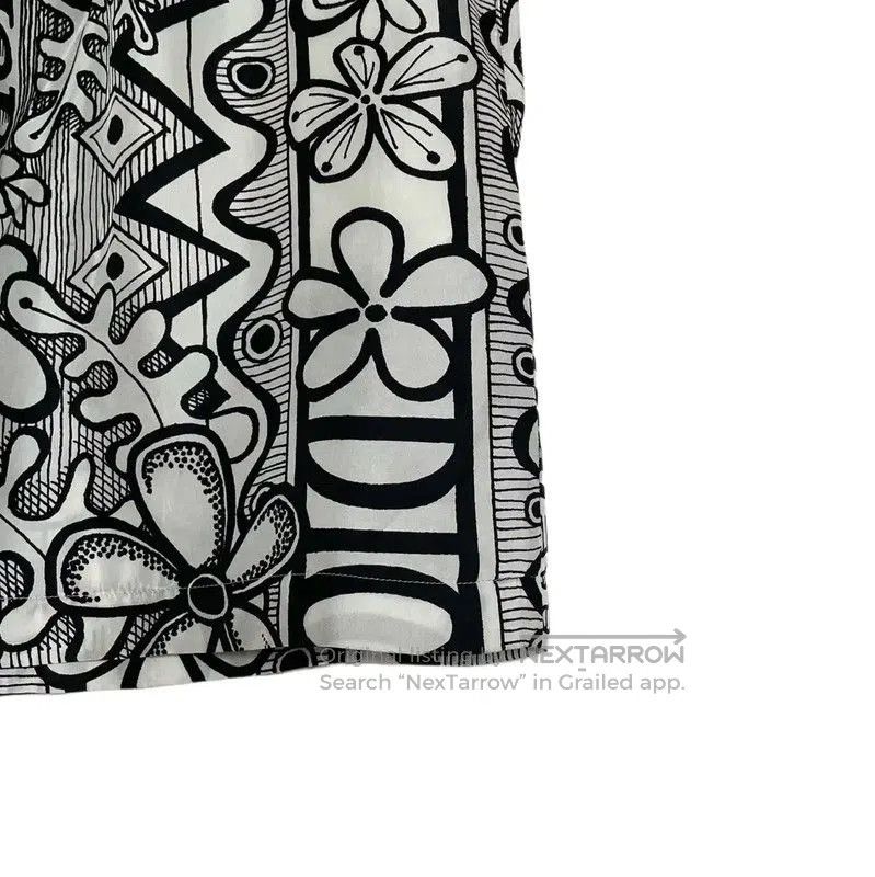 Dior Dior Men's Summer Patterned Silk Shorts . Size US 38 / EU 54 - 4 Thumbnail