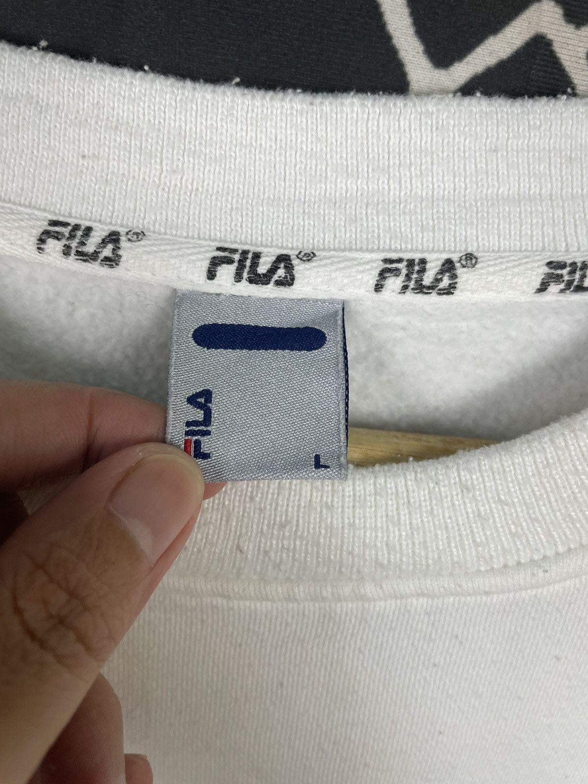Fila Fila Spell Out Sweatshirt Size US L / EU 52-54 / 3 - 4 Thumbnail