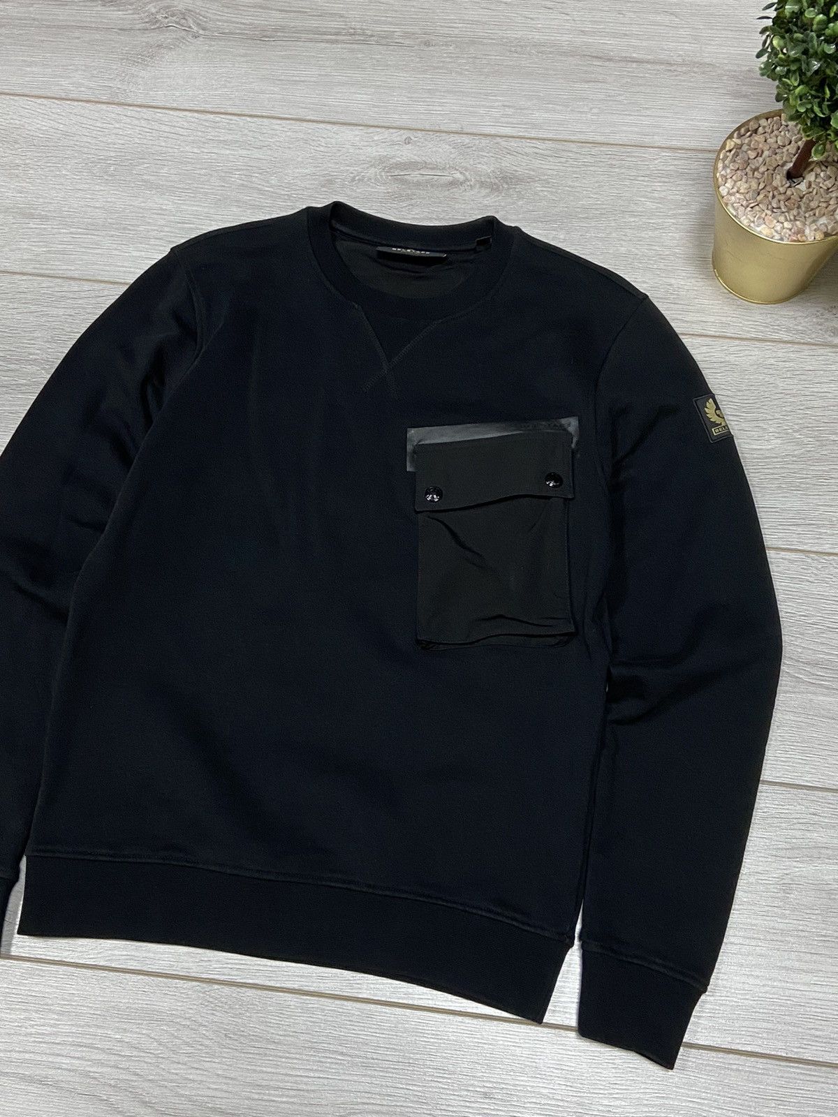 Belstaff Belstaff nylon pocket sweatshirt Size US S / EU 44-46 / 1 - 4 Thumbnail
