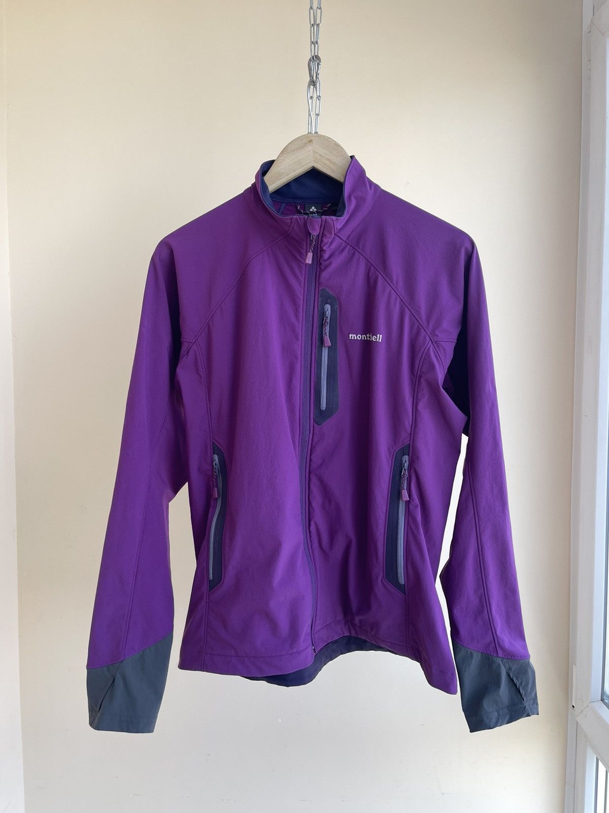 Montbell Montbell Crag ClimaPro 100 Softshell Nylon Jacket Outdoor Size L / US 10 / IT 46 - 1 Thumbnail