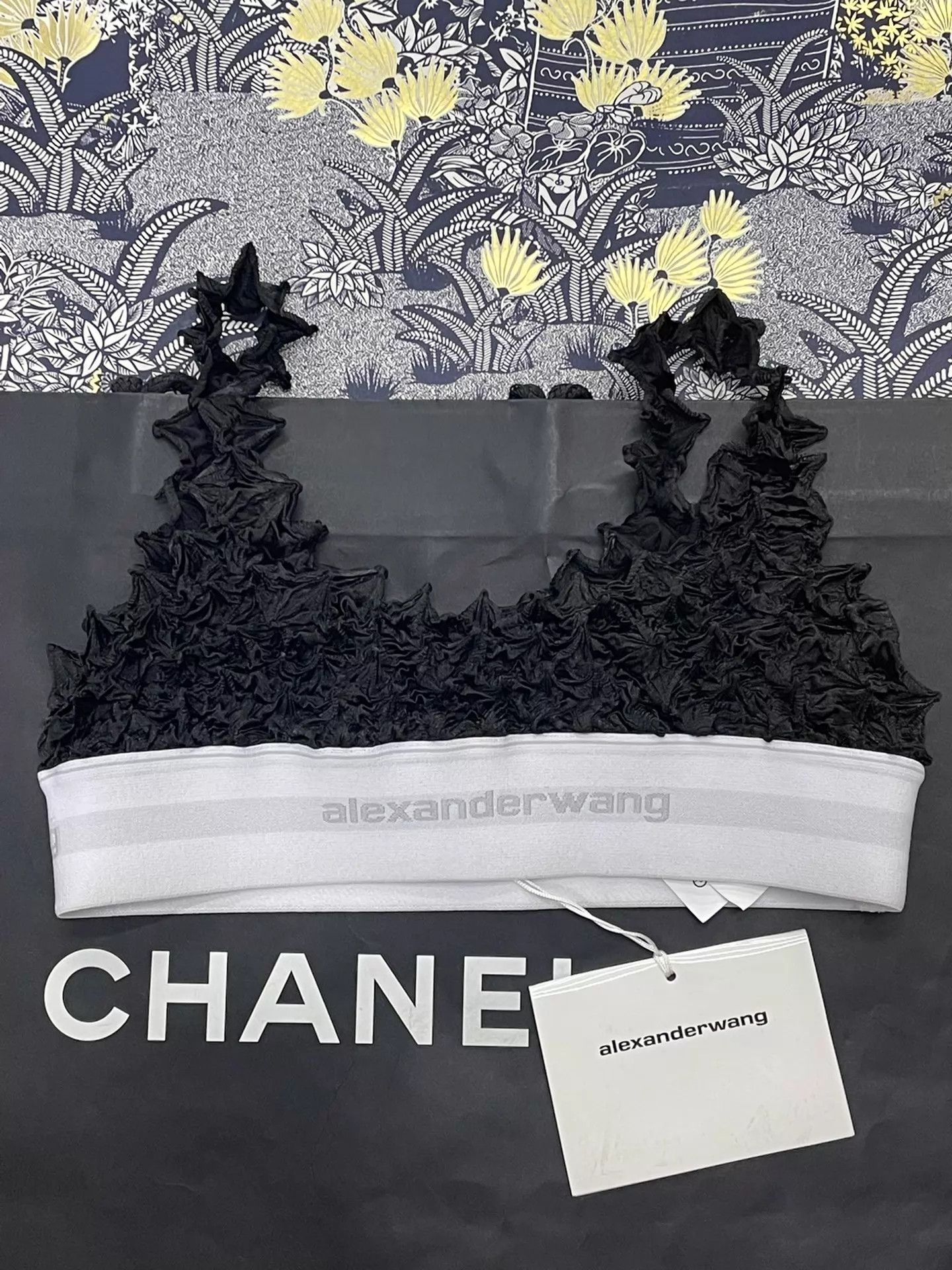 Alexander Wang Alexander Wang ruched black tank top XS NWT Size XS / US 0-2 / IT 36-38 - 1 Thumbnail