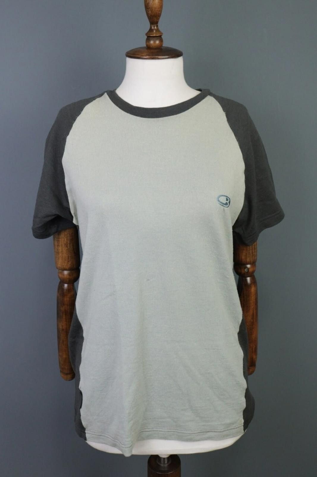 Icebreaker Icebreaker Merino Wool Green / Gray Thermo T-Shirt Size XL Size XL / US 12-14 / IT 48-50 - 1 Thumbnail