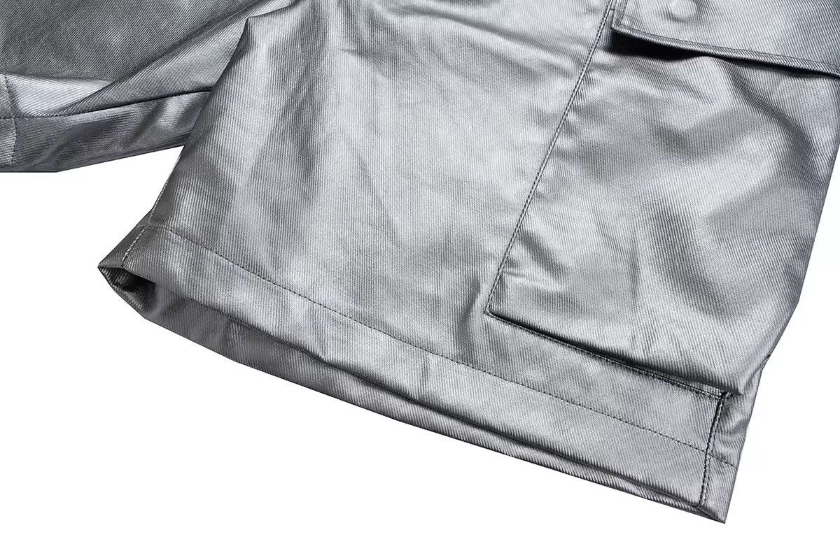 Jean Drawstring Baggy Cargo Shorts Size US 33 - 7 Thumbnail