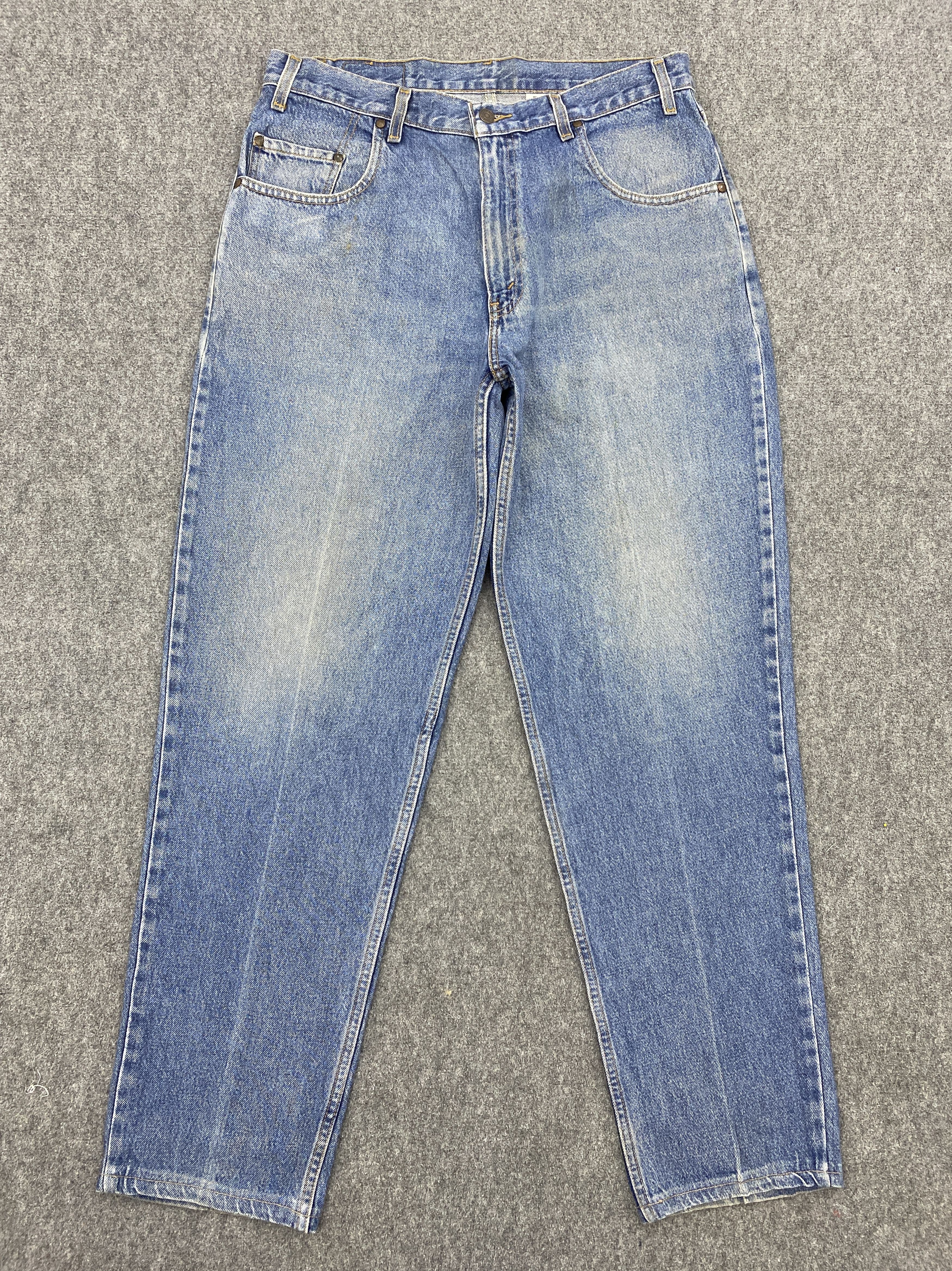 Levi's Vintage 90s Levi's 545 Faded Blue Jeans DP2657 Size US 33 - 1 Thumbnail