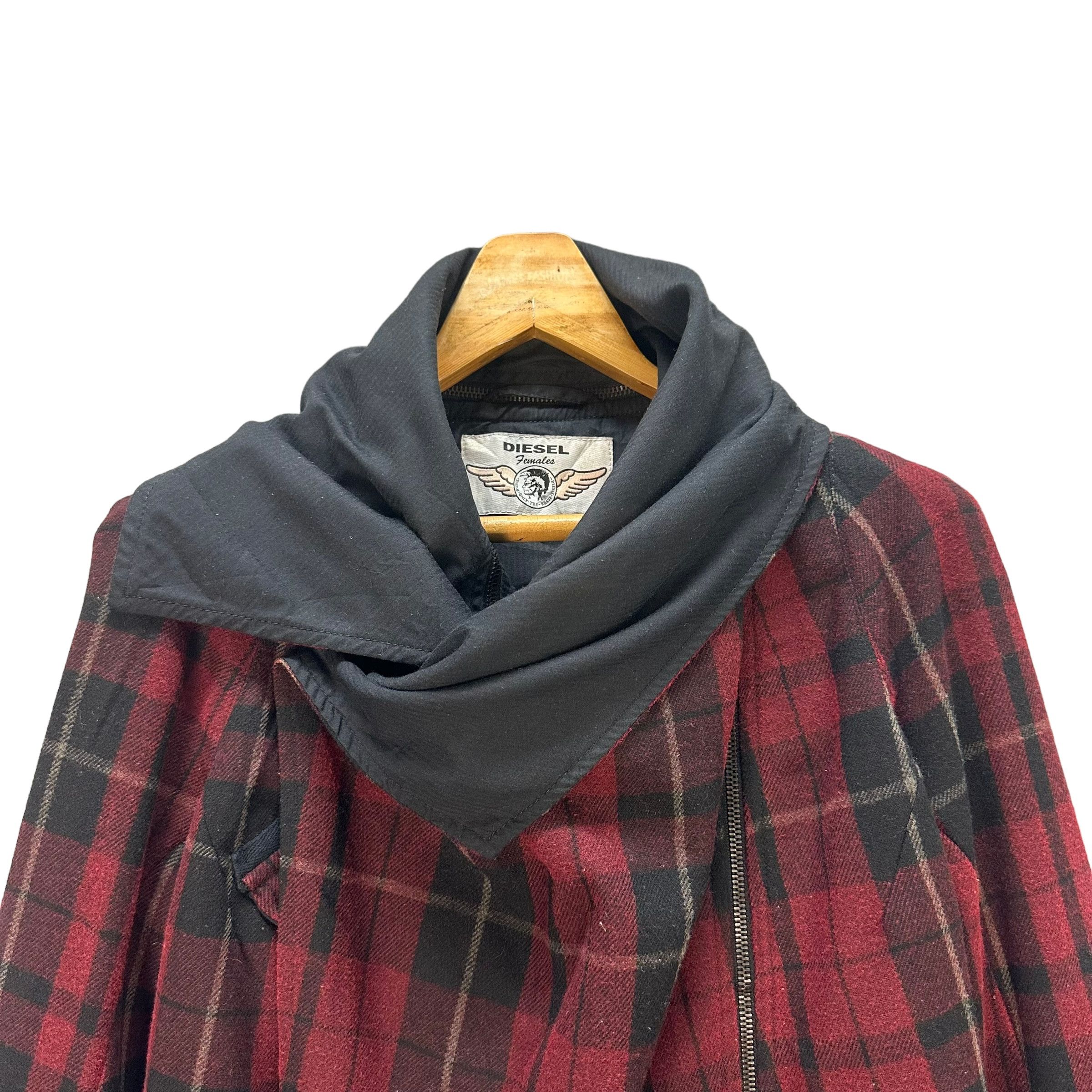 Diesel Diesel Superior Females Tartan Crazy Design Jacket #9185-67 Size M / US 6-8 / IT 42-44 - 3 Thumbnail