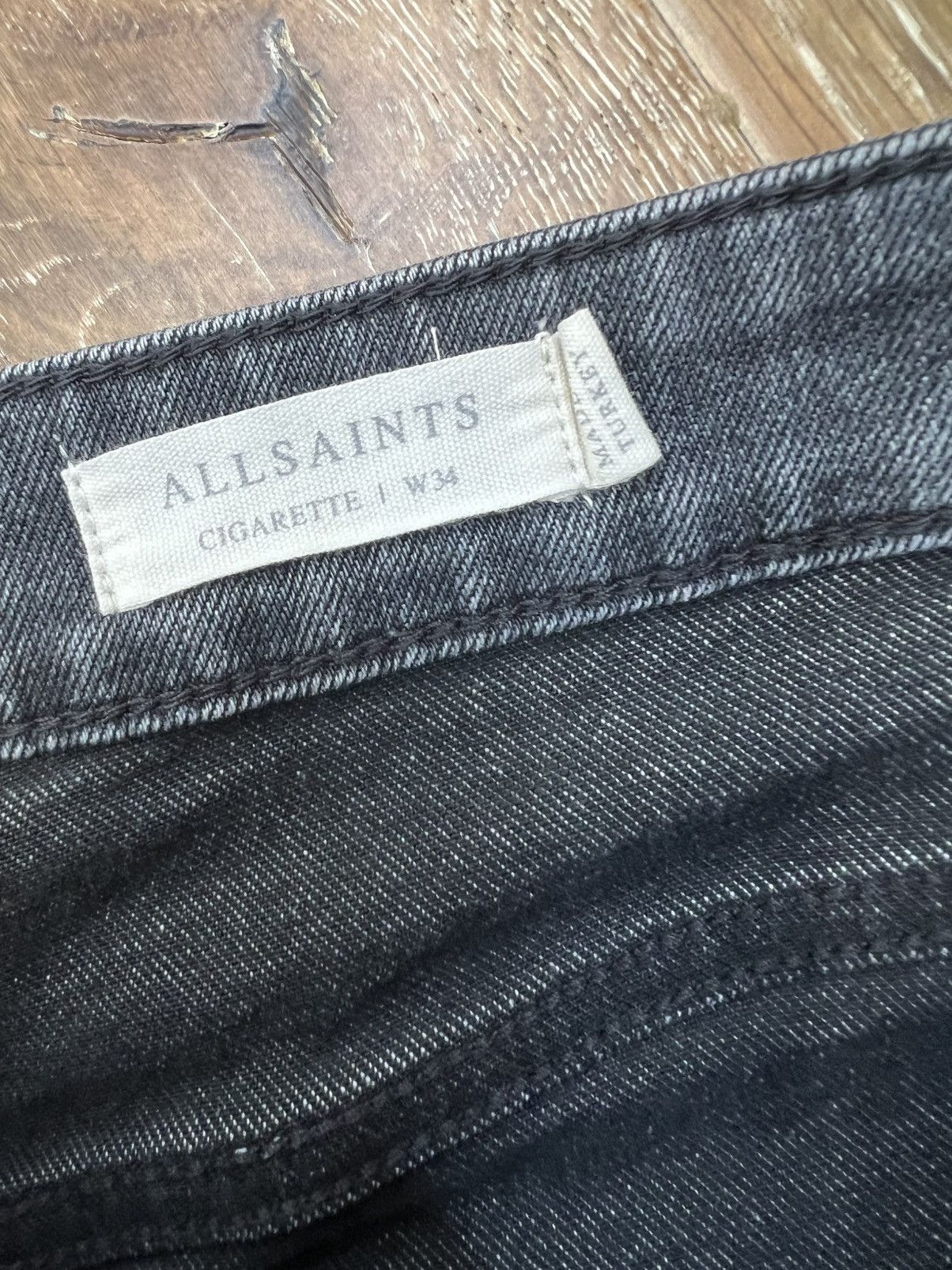 Allsaints Allsaints cigarette denim jeans Size US 34 / EU 50 - 3 Thumbnail