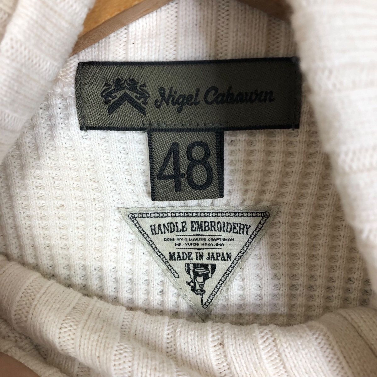 Nigel Cabourn Nigel Cabourn Yuichi Nakajima Turtleneck Knitted Sweater Size US M / EU 48-50 / 2 - 6 Thumbnail