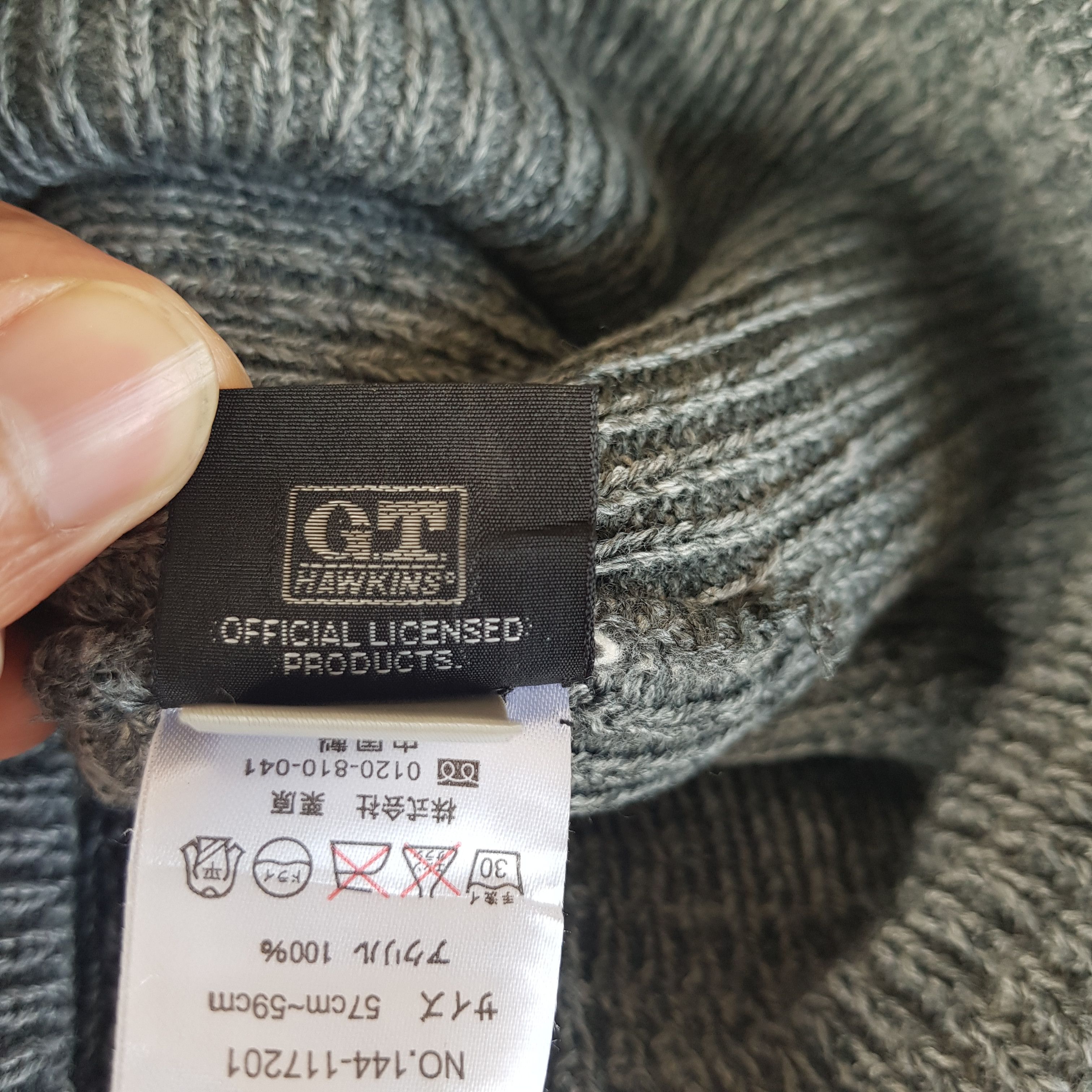 Japanese Brand Vintage GT Hawkins Beanie Ribbed Knit Snow Caps Hats. Size ONE SIZE - 9 Thumbnail