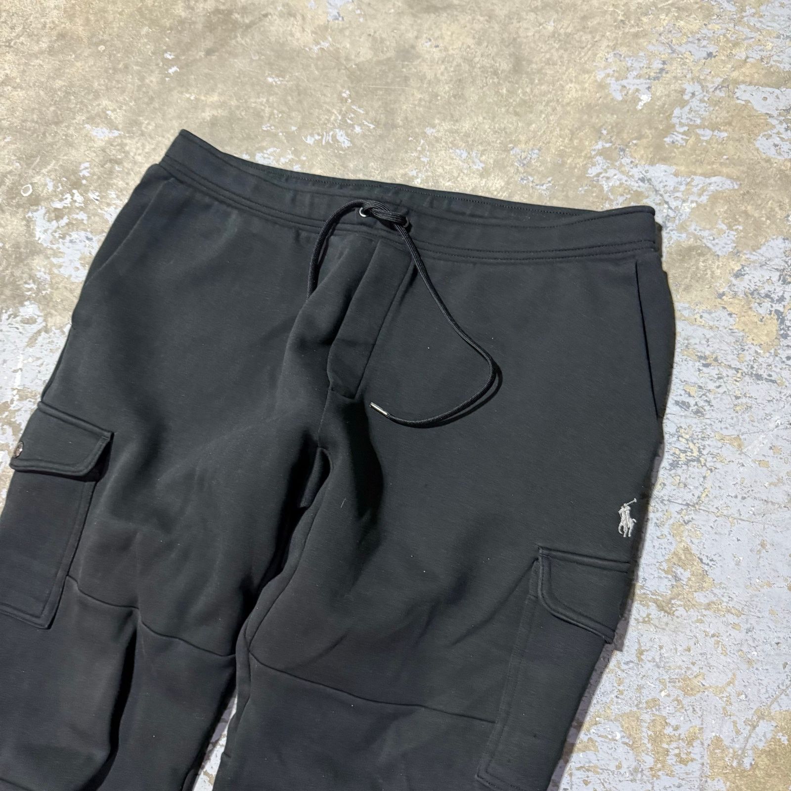 Polo Ralph Lauren Polo Ralph Lauren Double Knit Fleece Cargo Jogger Sweatpants Size US 36 / EU 52 - 2 Thumbnail