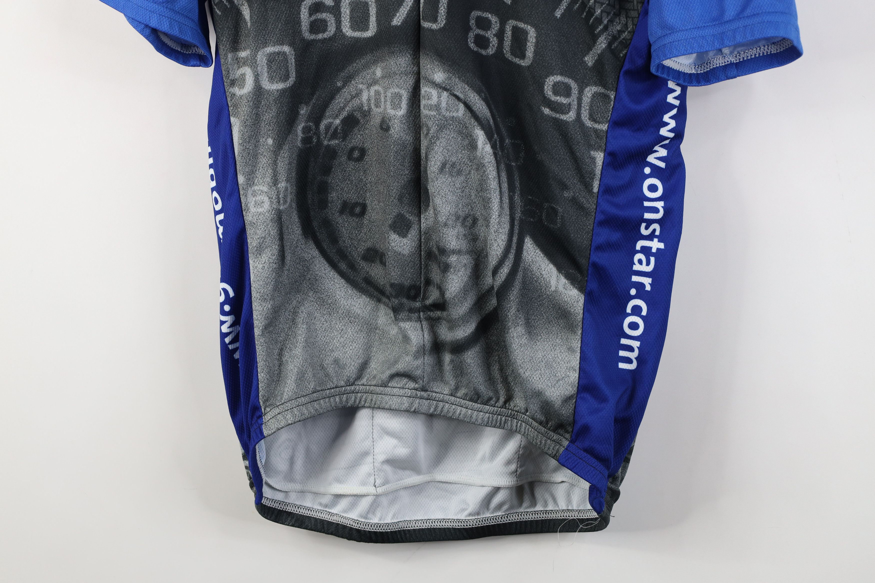 Vintage Vintage GM General Motors On Star Bicycle Cycling Jersey USA Size US L / EU 52-54 / 3 - 3 Thumbnail