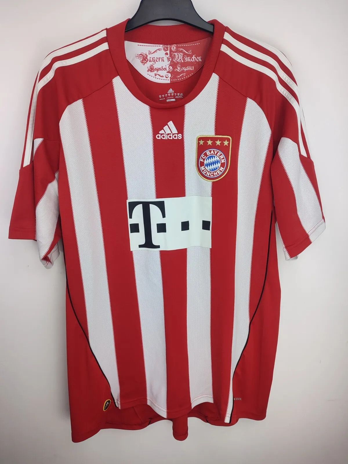 Adidas FC Bayern Munich 2010-11 home FOOTBALL Kit SHIRT SOCCER Size US XL / EU 56 / 4 - 1 Thumbnail