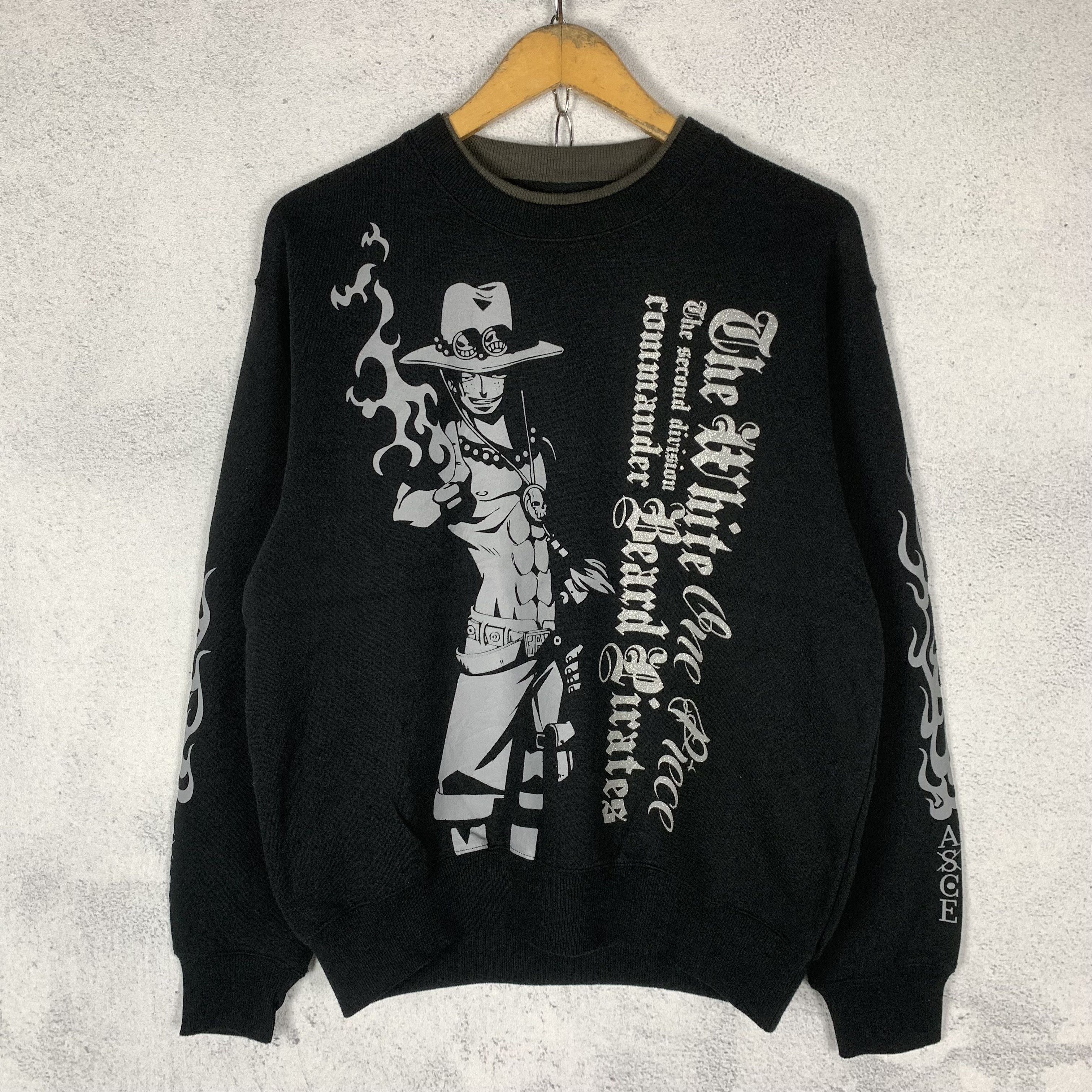 One Piece One Piece Portgas D Ace Sweatshirt Crewneck Size US M / EU 48-50 / 2 - 1 Thumbnail