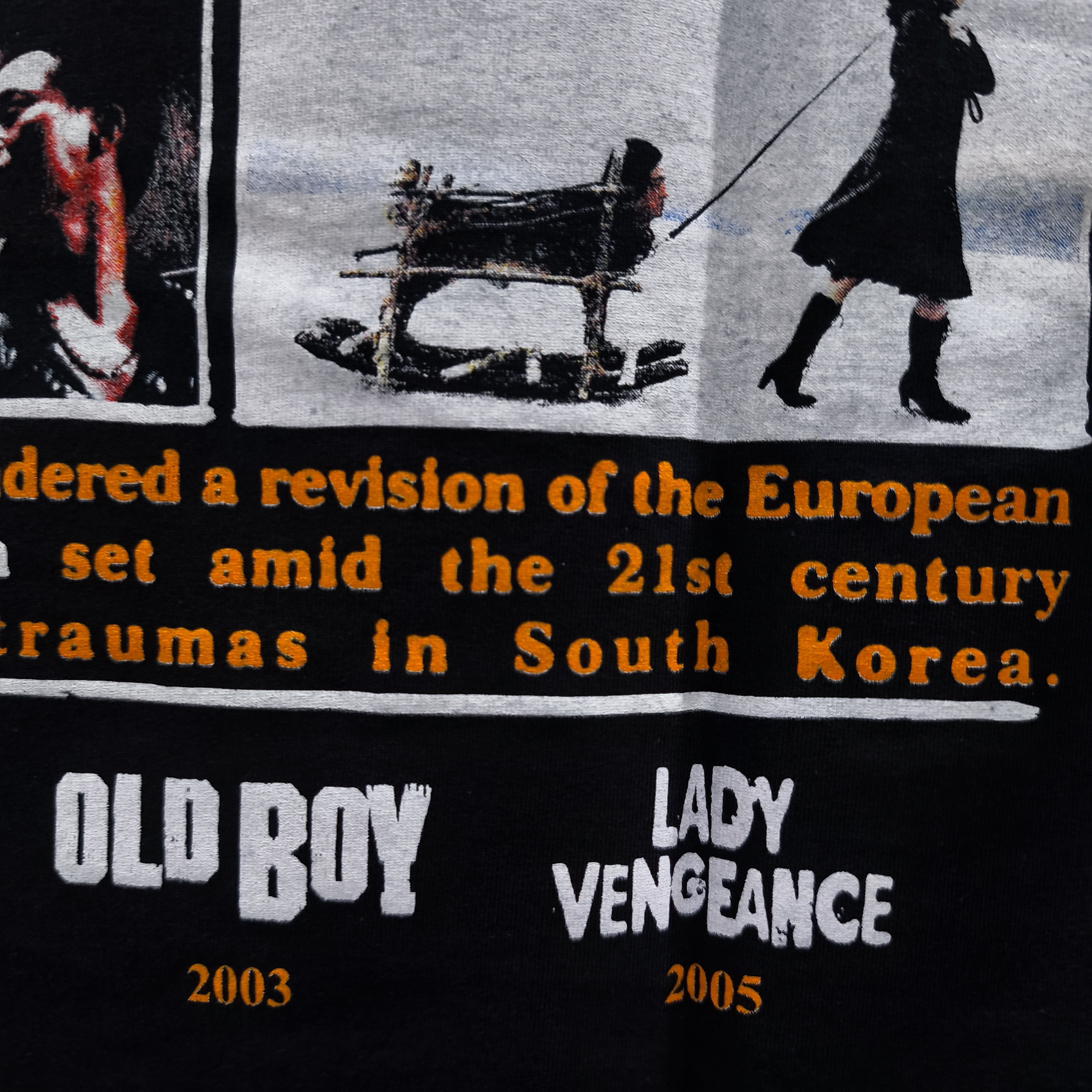 Other Vengence Trilogy (Park Chan-Wook) T-shirt Size US XL / EU 56 / 4 - 14 Thumbnail