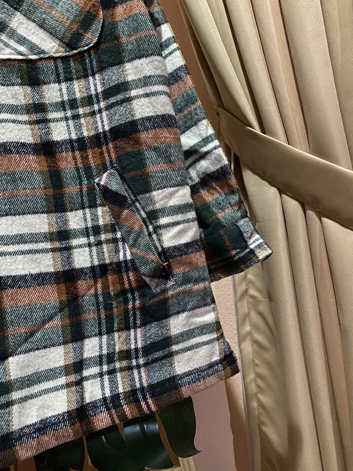 Gents Vintage GENT’S Wool Plaid Jacket Timeless Flannel Outerwear Size US XL / EU 56 / 4 - 5 Thumbnail