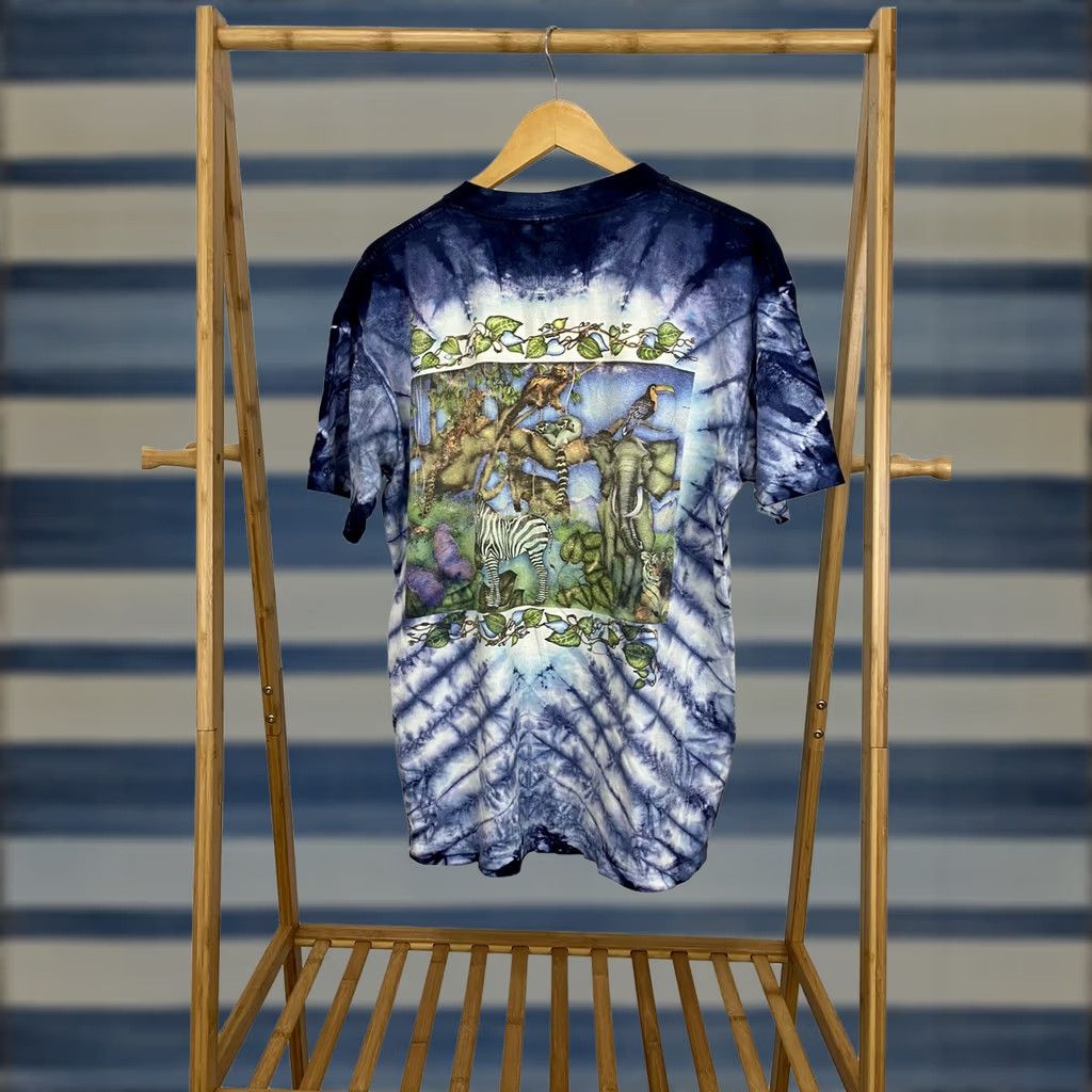 Vintage VINTAGE Chapman Graphic T-Shirt XL Safari Africa Tie Dye Grateful Dead Single Stitch Mens Size US XL / EU 56 / 4 - 1 Thumbnail