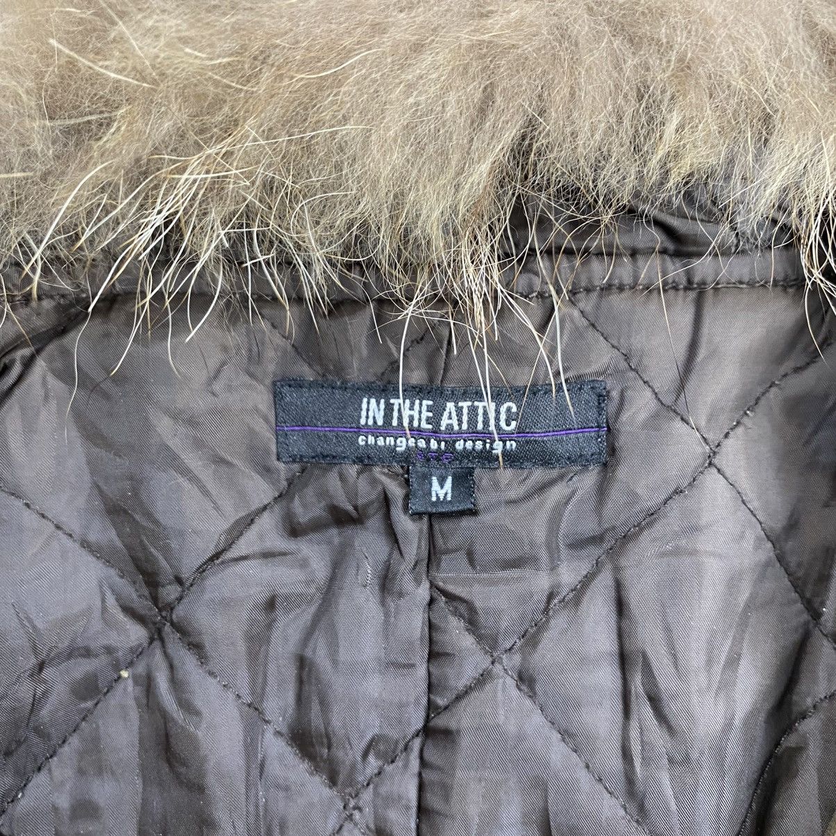 If Six Was Nine 2000s In The Attic - Fur Hoodie Apocalypse Jacket Size US M / EU 48-50 / 2 - 8 Thumbnail