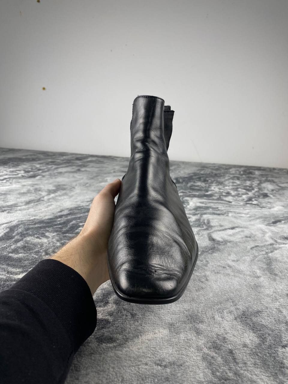 Prada Prada Sport Leather Chelsea Boots Men Size 6.5 Black Size US 7.5 / EU 40-41 - 14 Thumbnail