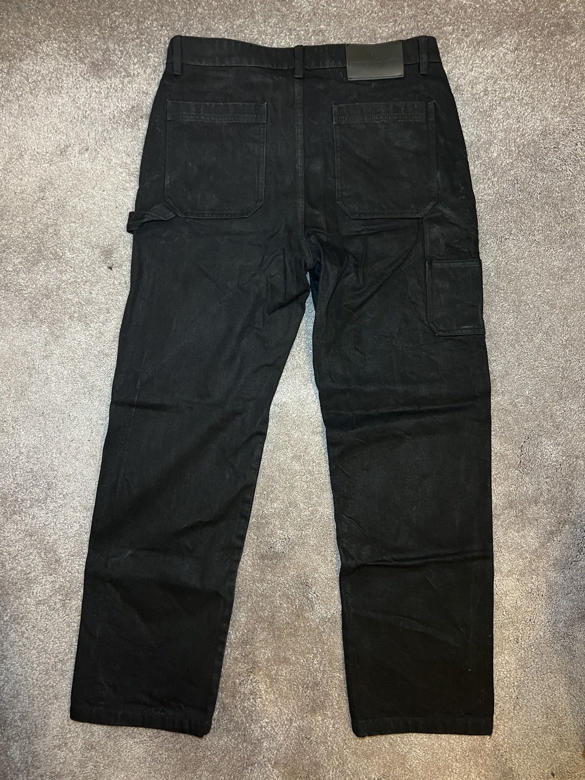 October's Very Own OVO Waxed Canvas Carpenter’s Pants Size US 32 / EU 48 - 3 Thumbnail