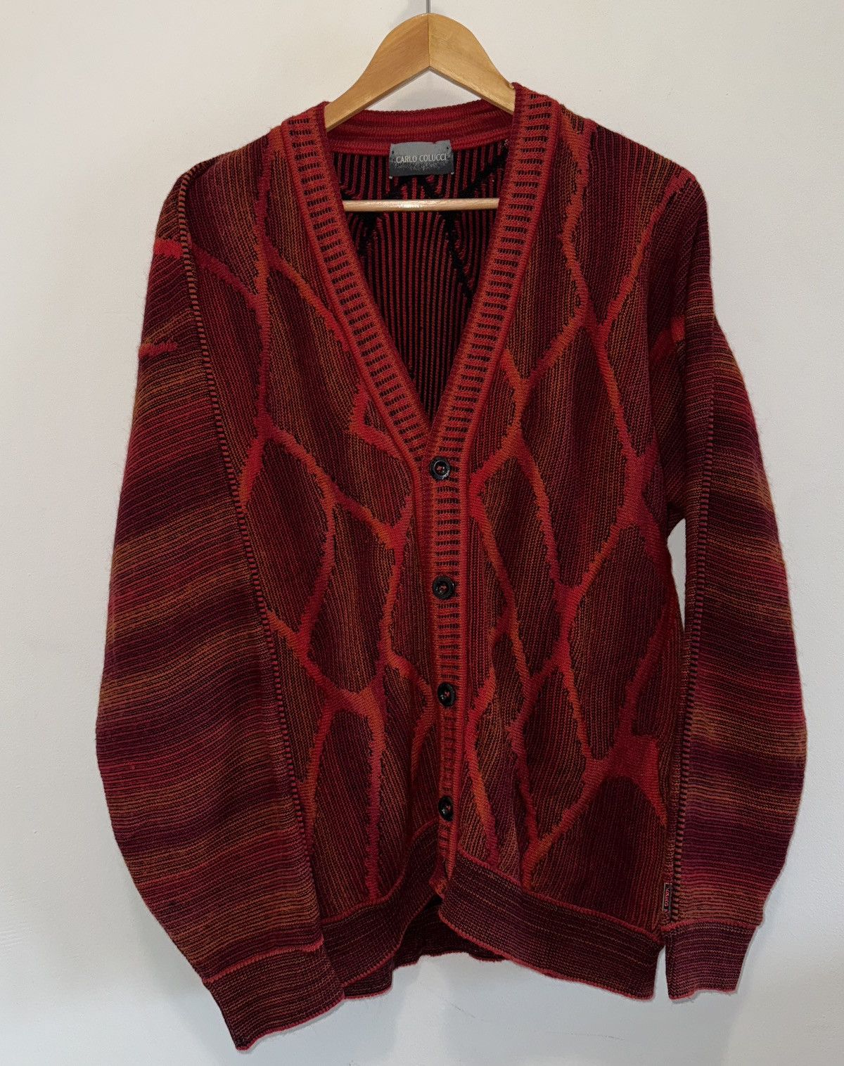 Carlo Colucci Carlo Colucci Coogi like Cardigan Size US L / EU 52-54 / 3 - 1 Thumbnail