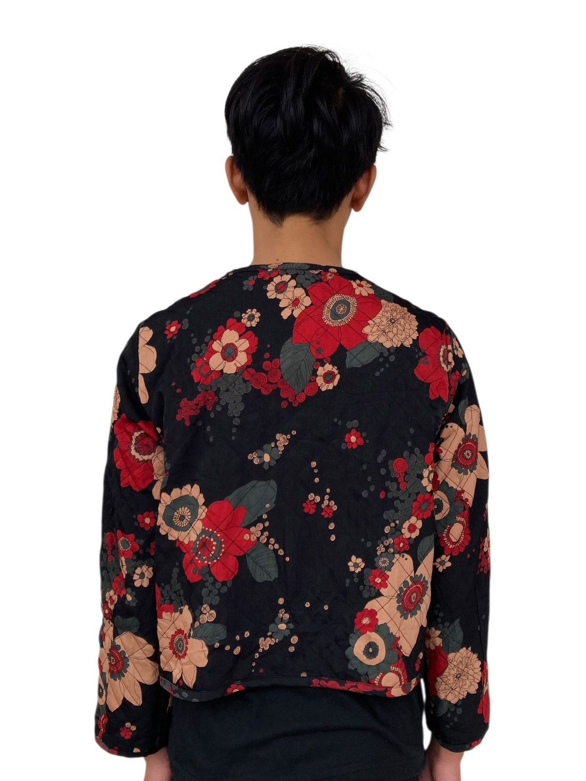 14th Addiction 1990s Of Du Tee - Floral Fleece Liner Jacket Size US M / EU 48-50 / 2 - 7 Thumbnail