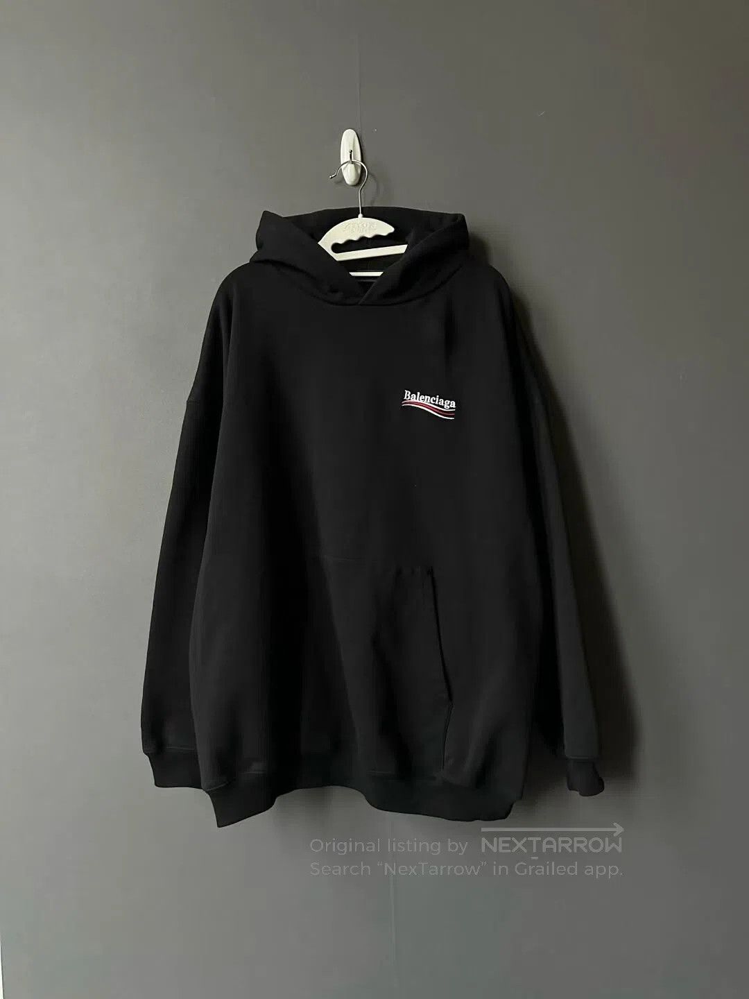 Balenciaga Balenciaga Black Embroidered Coca-Cola Hoodie| Size US S / EU 44-46 / 1 - 1 Thumbnail
