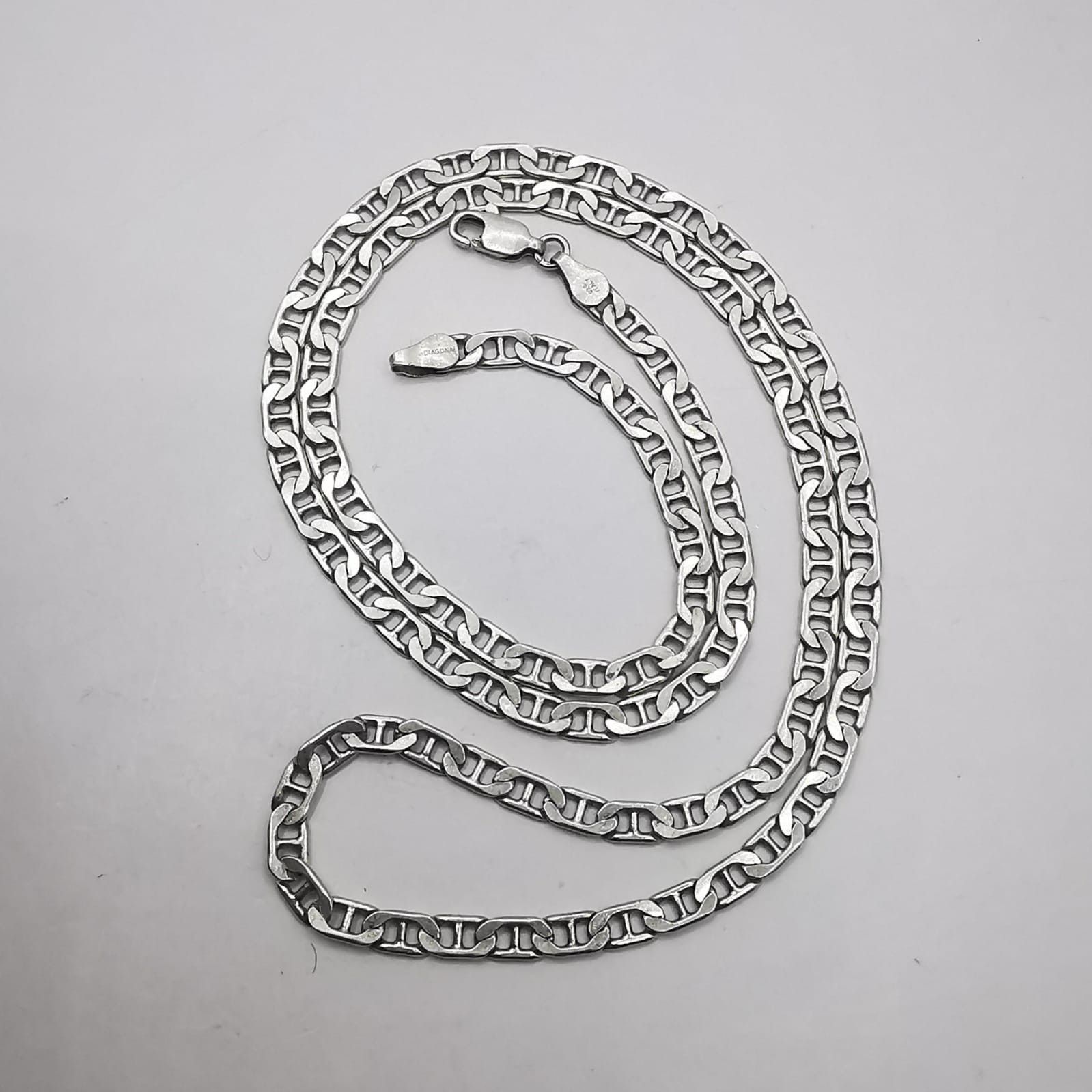 Vintage Jewelry Chain, 925 Sterling Silver, Signed 14.17G, Men's