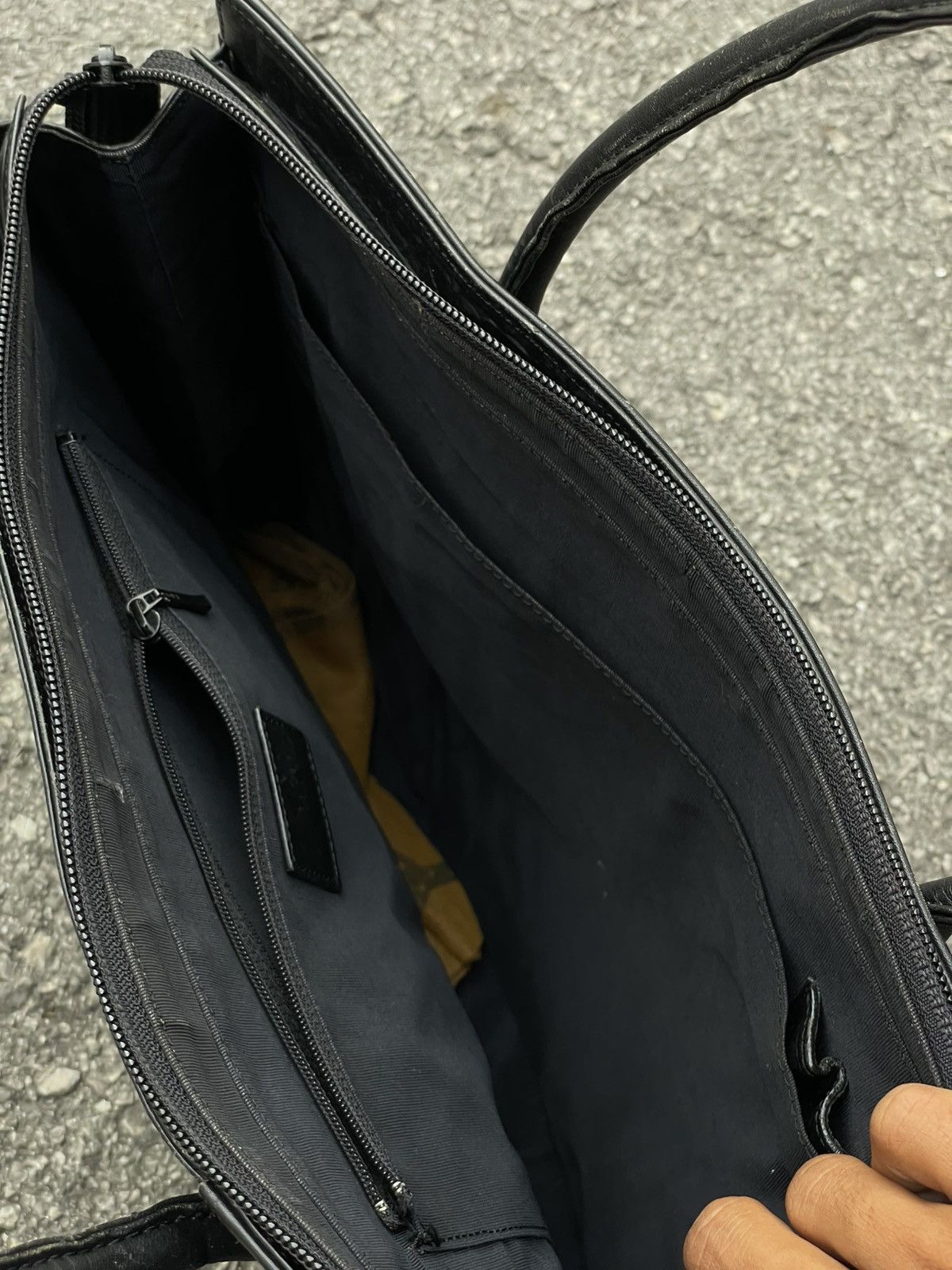 Issey Miyake Issey Miyake | Leather Tote Bag Size ONE SIZE - 7 Thumbnail