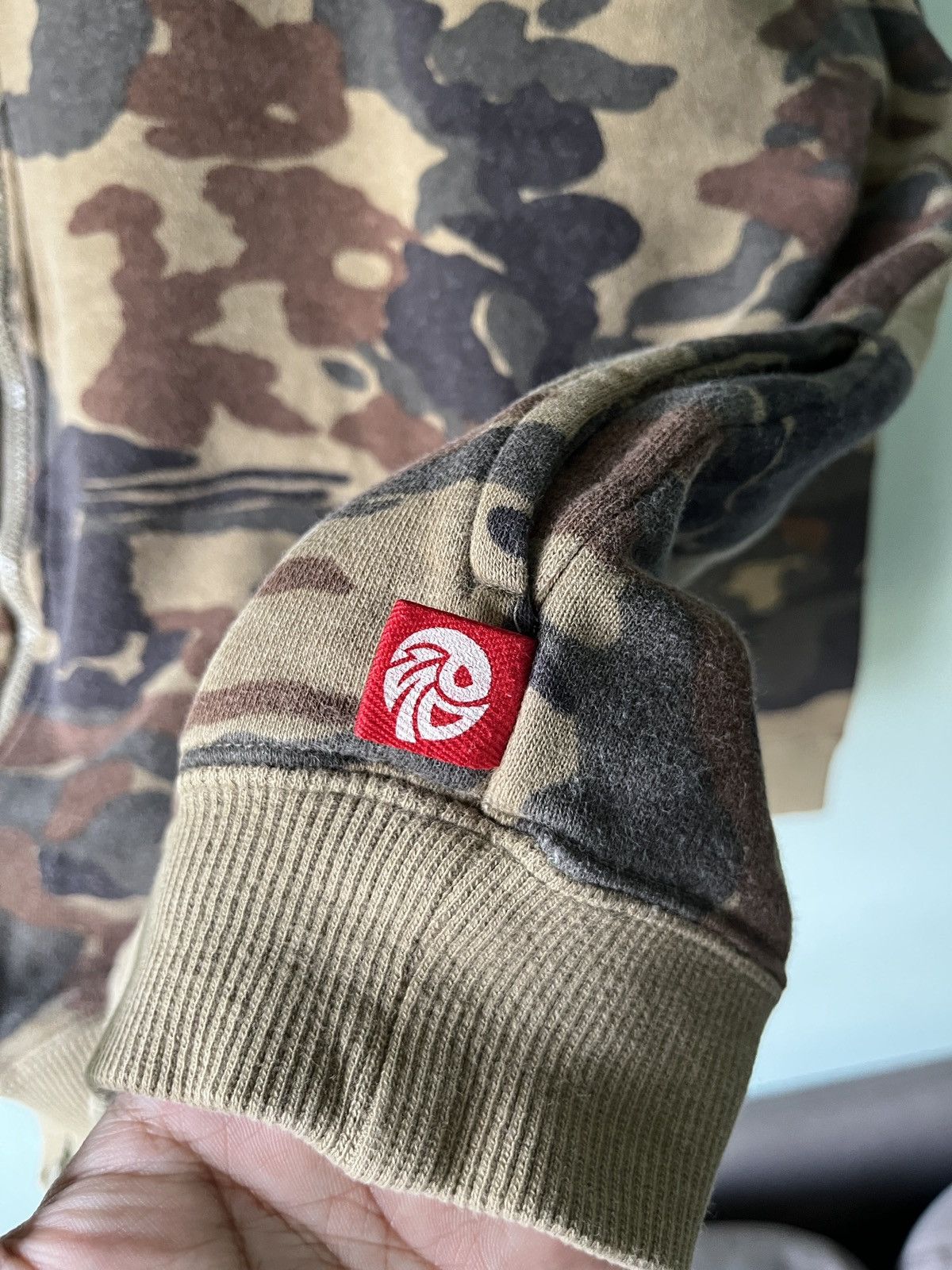 Japanese Brand Punk Drunker Camo Hoodie Size US M / EU 48-50 / 2 - 8 Thumbnail