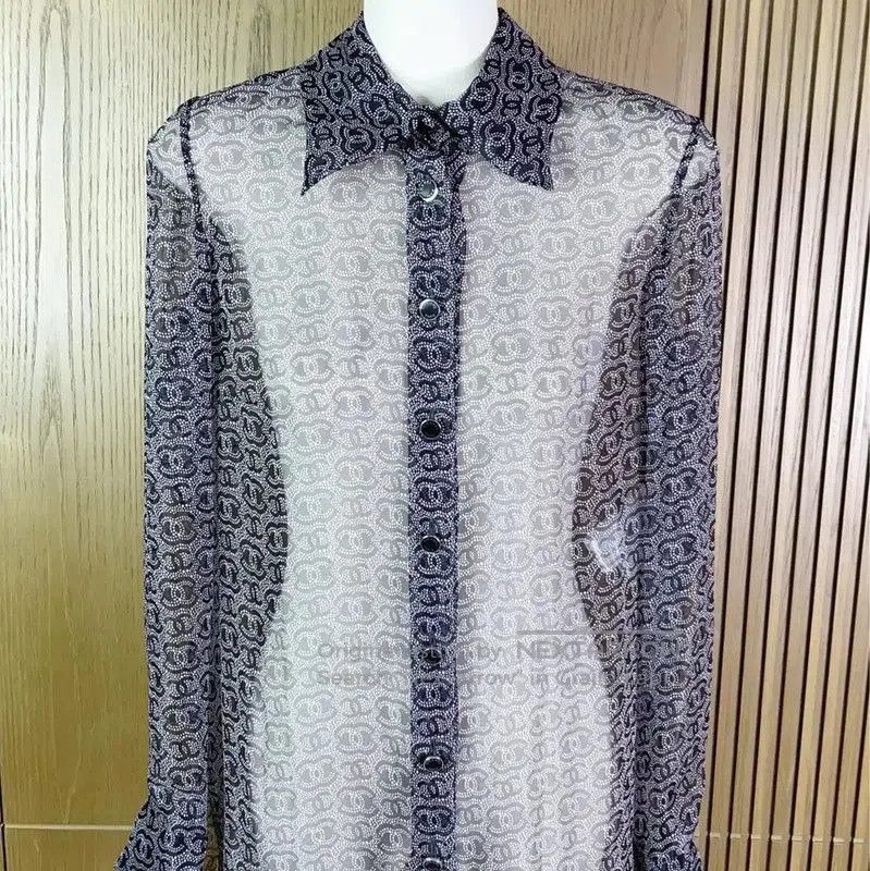 Chanel Chanel Black Silk Long Sleeve Shirt . Size S / US 4 / IT 40 - 3 Thumbnail