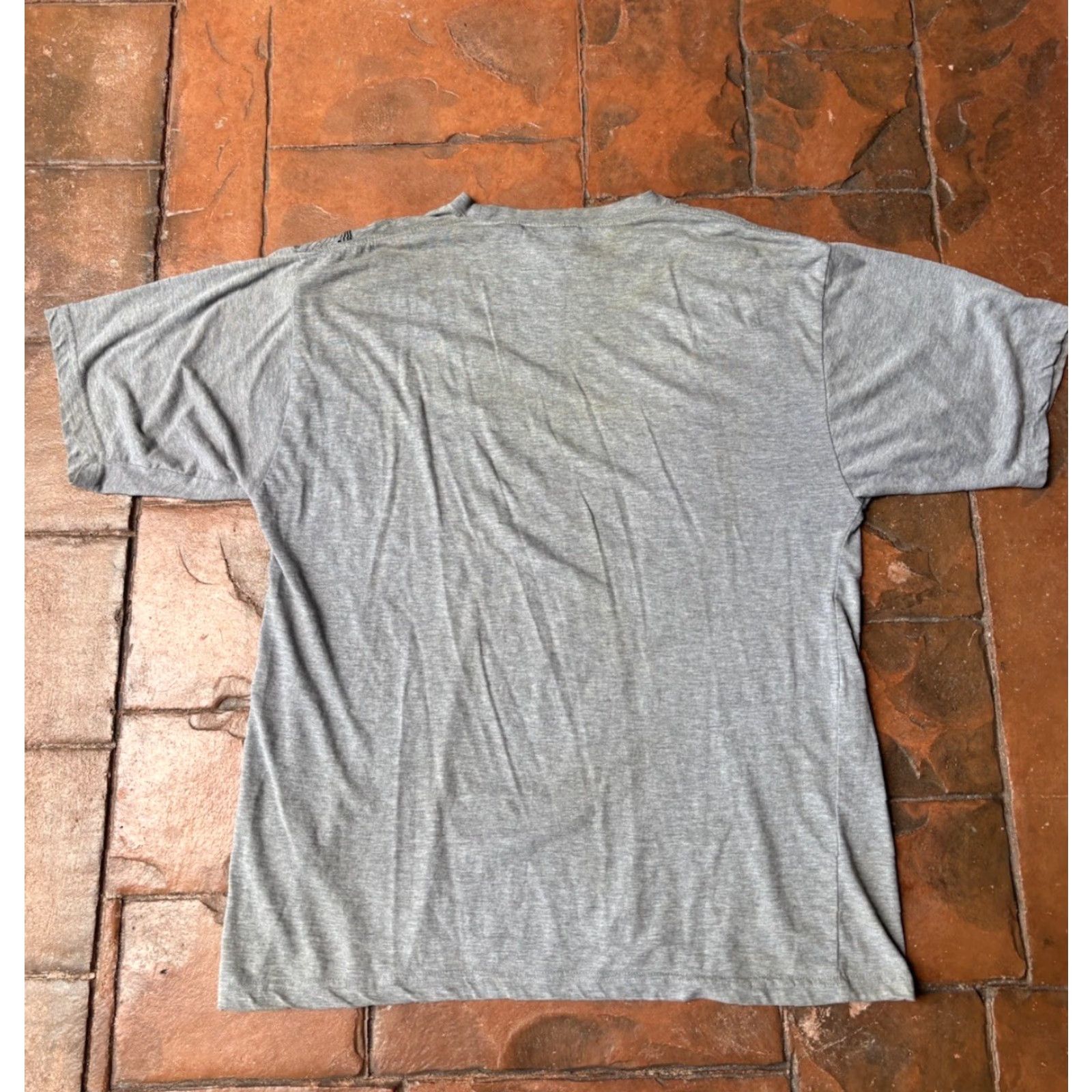 Karl Kani VINTAGE Karl Kani T-Shirt XL Gray Short Sleeve Crew Neck Graphic Print AOP Bird Grunge Hip-Hop Halloween Punk Rock Size US XL / EU 56 / 4 - 3 Thumbnail