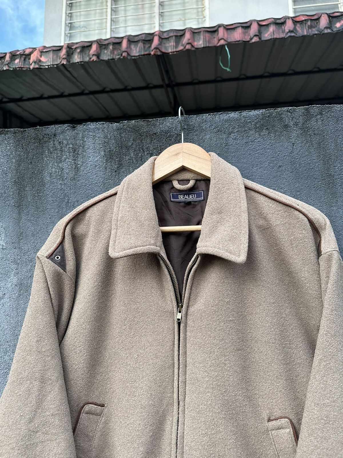 Vintage 👹Vintage Bealieu Wool Bomber Jacket Size US S / EU 44-46 / 1 - 4 Thumbnail