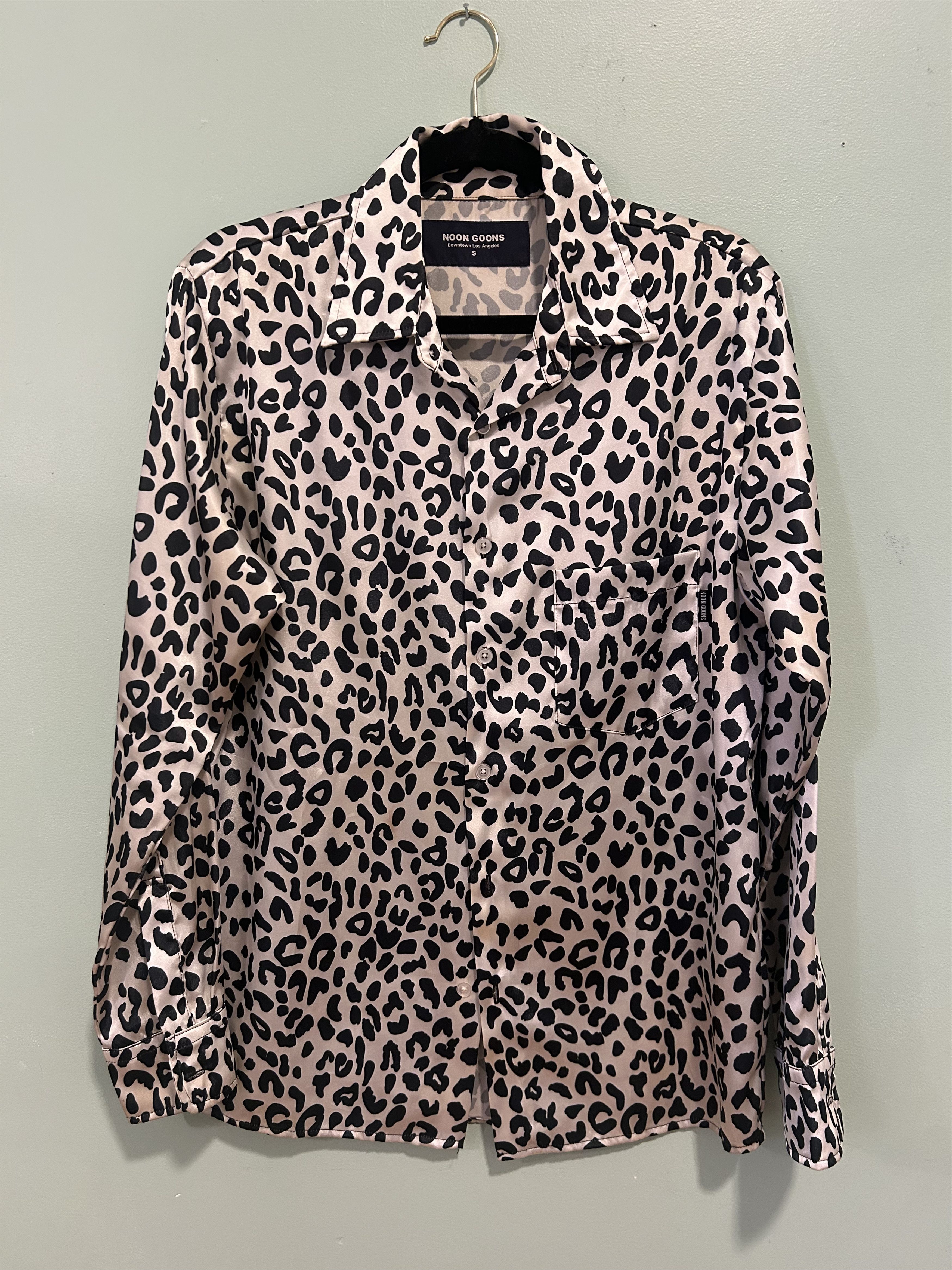 Noon Goons Snow Leopard Disco Shirt Size US M / EU 48-50 / 2 - 1 Thumbnail